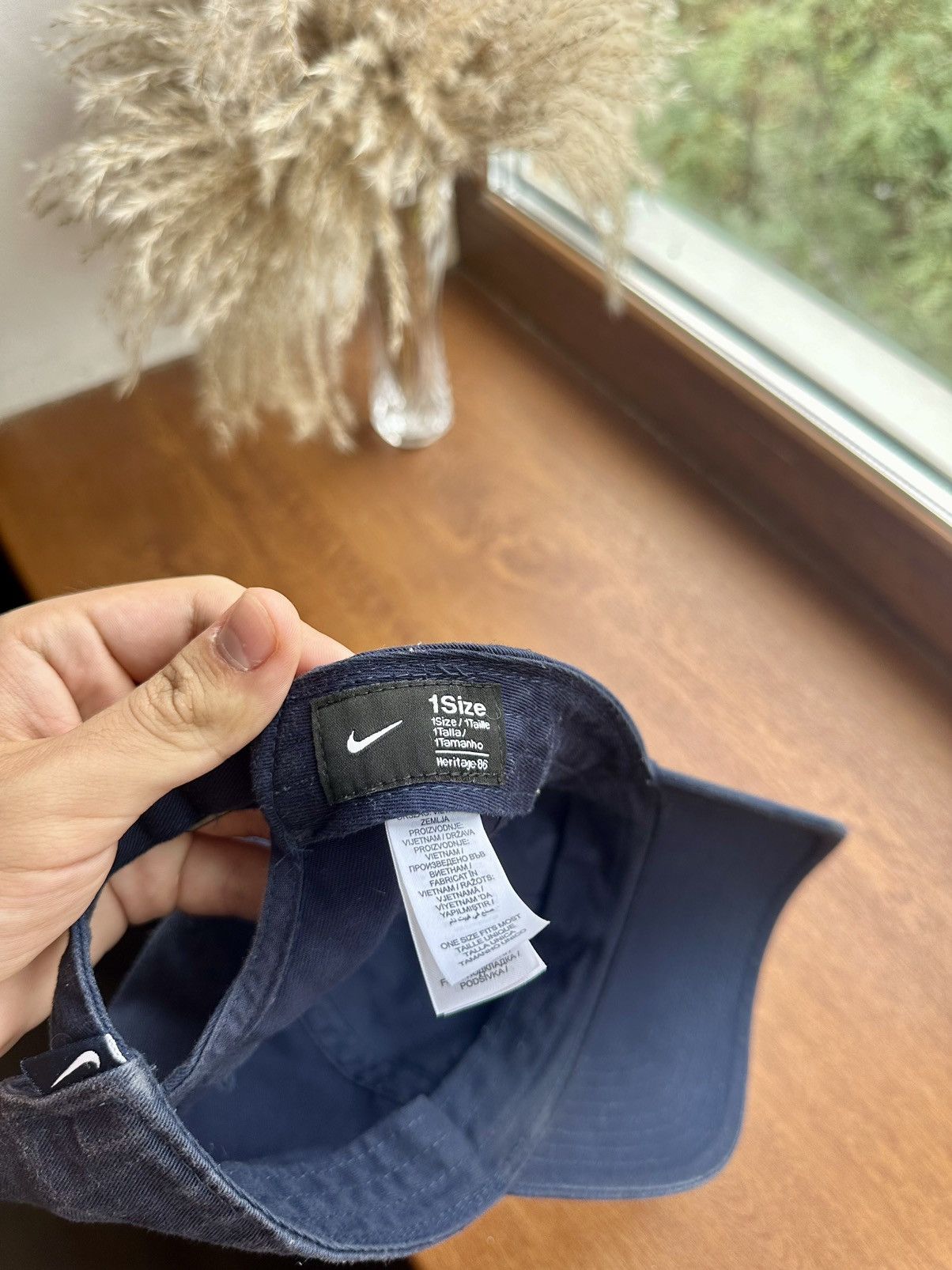 Nike Vintage Nike Cap Swoosh Logo Size ONE SIZE - 11 Thumbnail