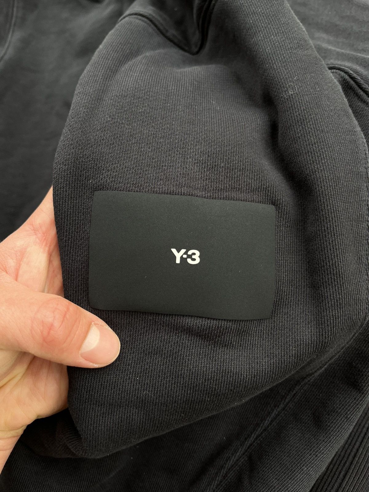 Adidas × Y-3 × Yohji Yamamoto AW22 Yohjj Yamamoto x Adidas Y-3 Crew Neck Logo Sweatshirt Size US S / EU 44-46 / 1 - 12 Thumbnail