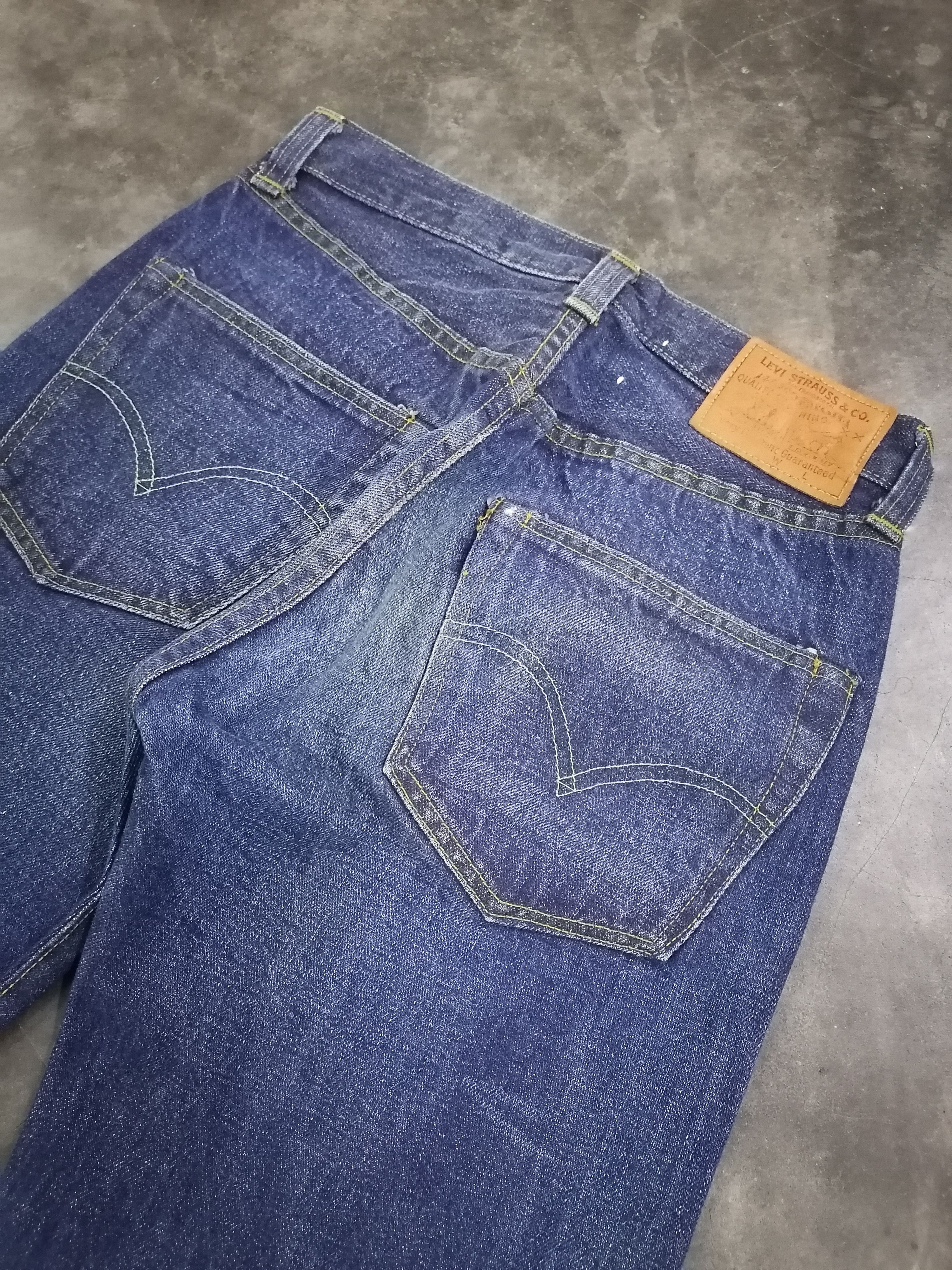 Levi's × Levi's Vintage Clothing Vintage Levi's 501 Remake 1947 Stamp Button R Denim Pants Size US 27 - 7 Thumbnail