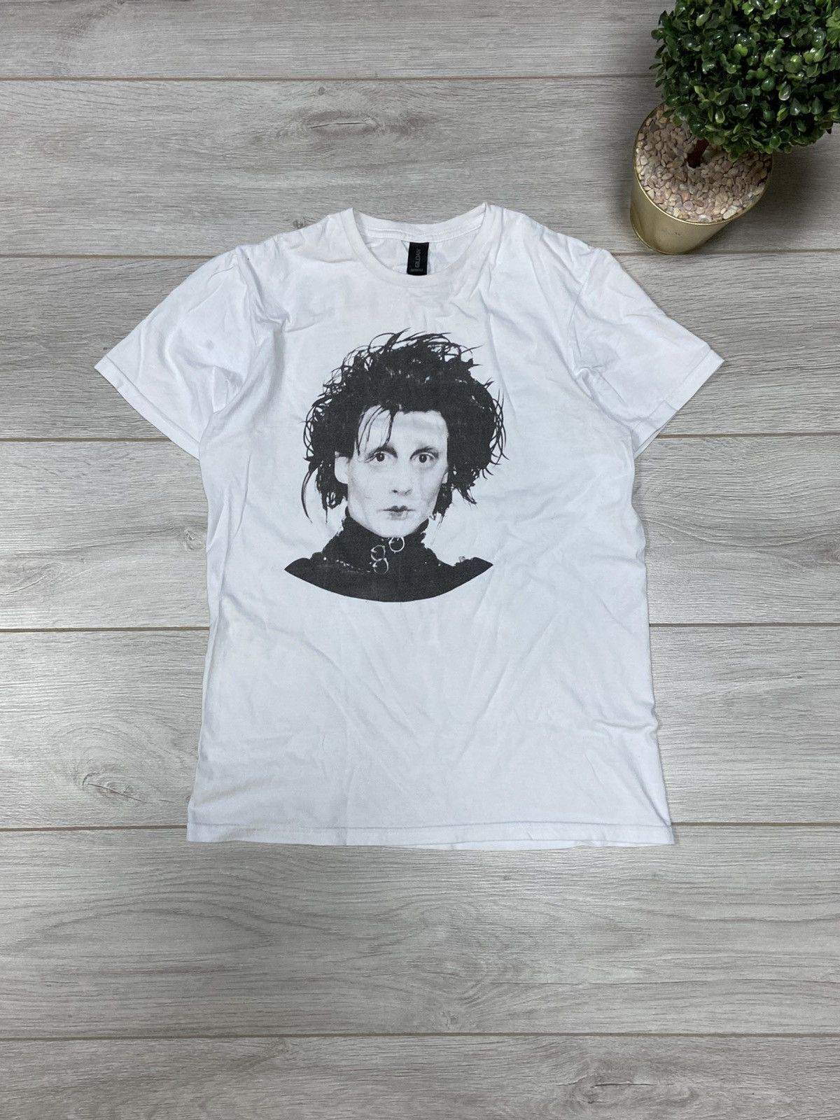 Vintage EDWARD SCISSORHANDS movie tee opium t-shirt Johnny Depp Size US S / EU 44-46 / 1 - 1 Thumbnail