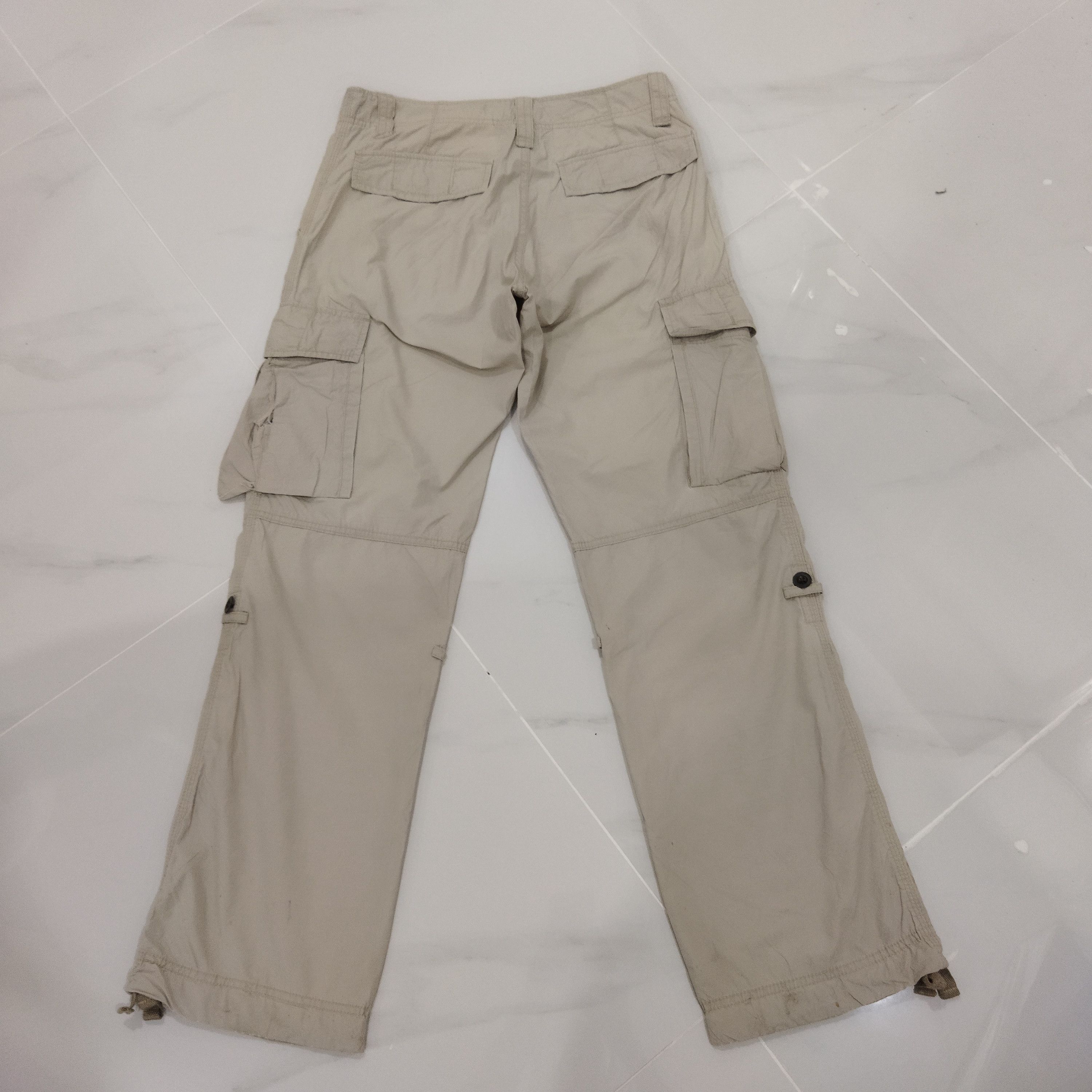 Japanese Brand × Uniqlo UNIQLO FADED WHITE CARGO PANTS Size US 30 / EU 46 - 7 Thumbnail