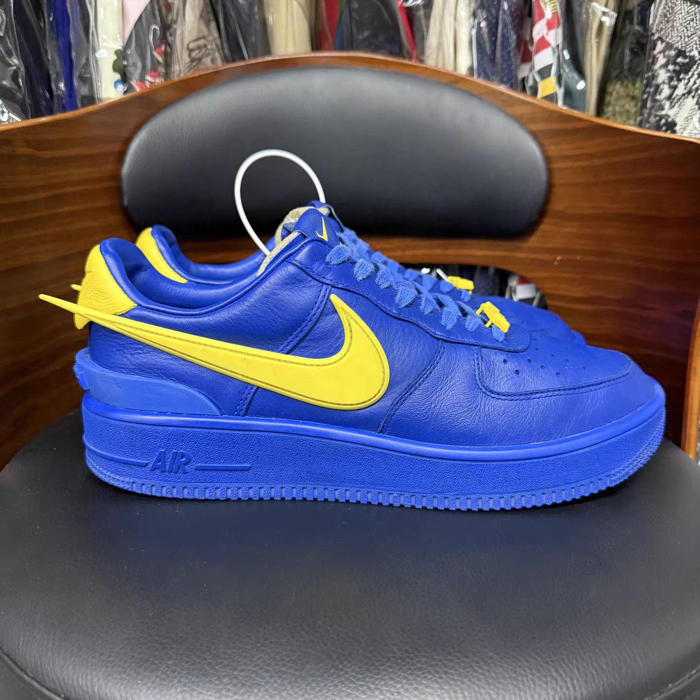 Nike Nike Air Force 1 × Ambush Blue & Yellow K15 Size US 10 / EU 43 - 4 Thumbnail