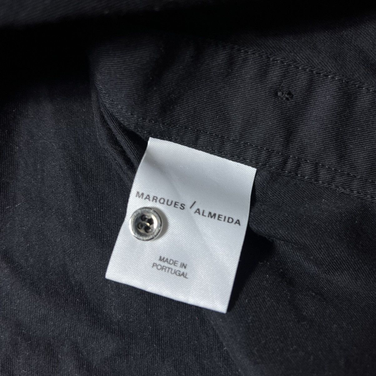 Marques'Almeida Marques’Almeida - SS/23 - Twist Detail Poplin Shirt Size M / US 6-8 / IT 42-44 - 12 Thumbnail