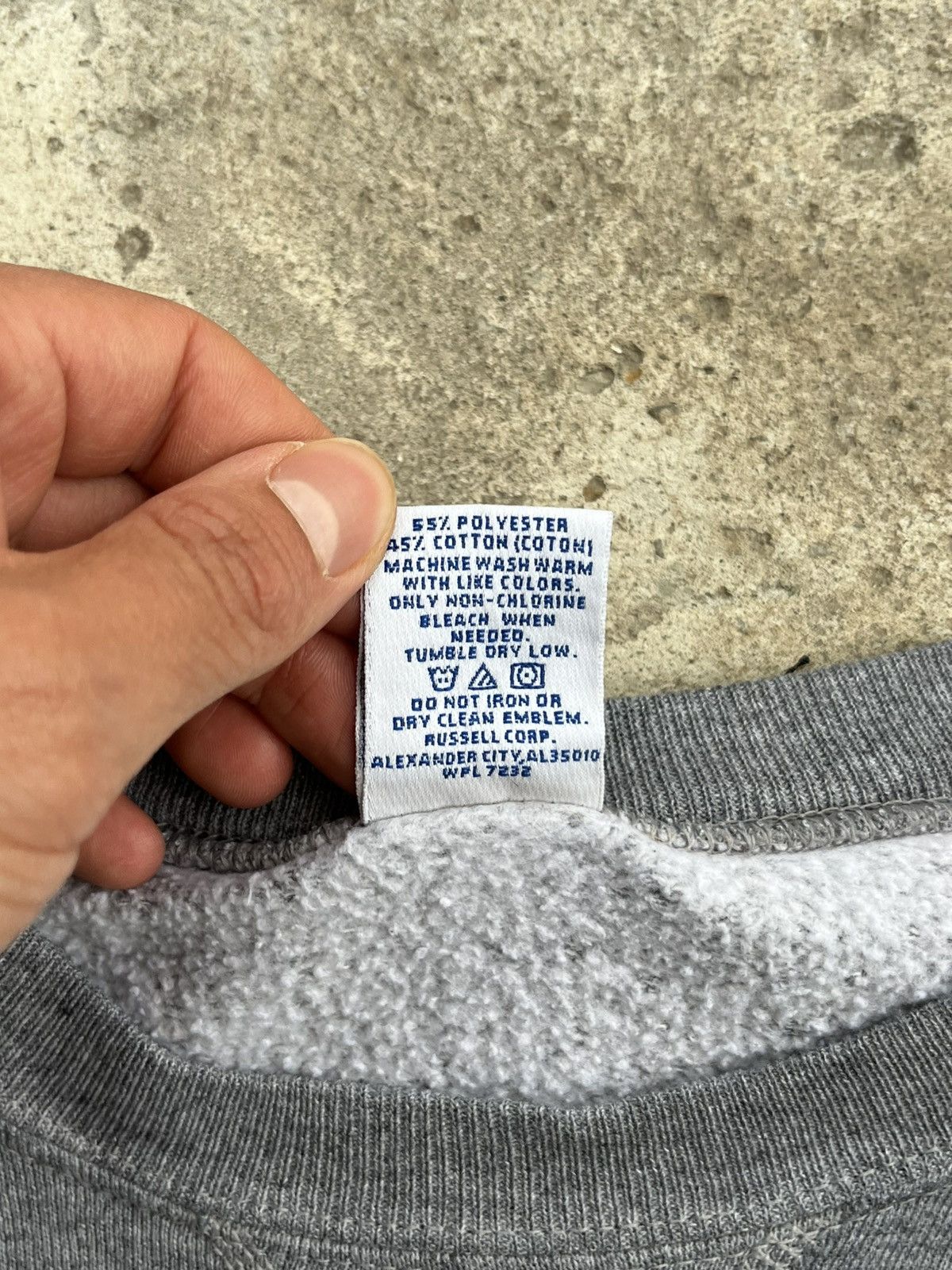 Russell Athletic 90’s Russell Athletic Vintage Boxy Baggy Oversize Sweatshirt Size US XL / EU 56 / 4 - 4 Thumbnail
