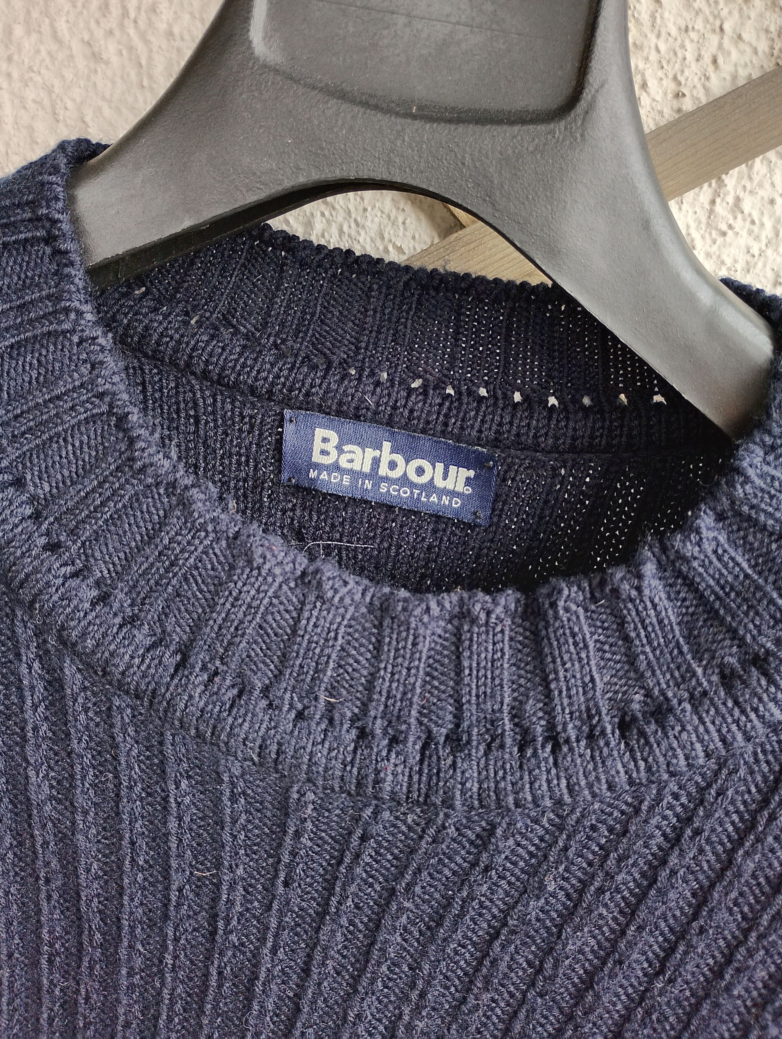 Barbour Barbour D1309 Boatman 5G Rib Crew Jumper Sweater Size US XL / EU 56 / 4 - 3 Thumbnail