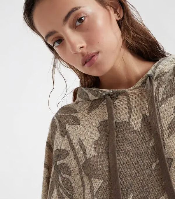 Brunello Cucinelli o1la1rc1a0425 Sweater in Natural Size S / US 4 / IT 40 - 5 Thumbnail