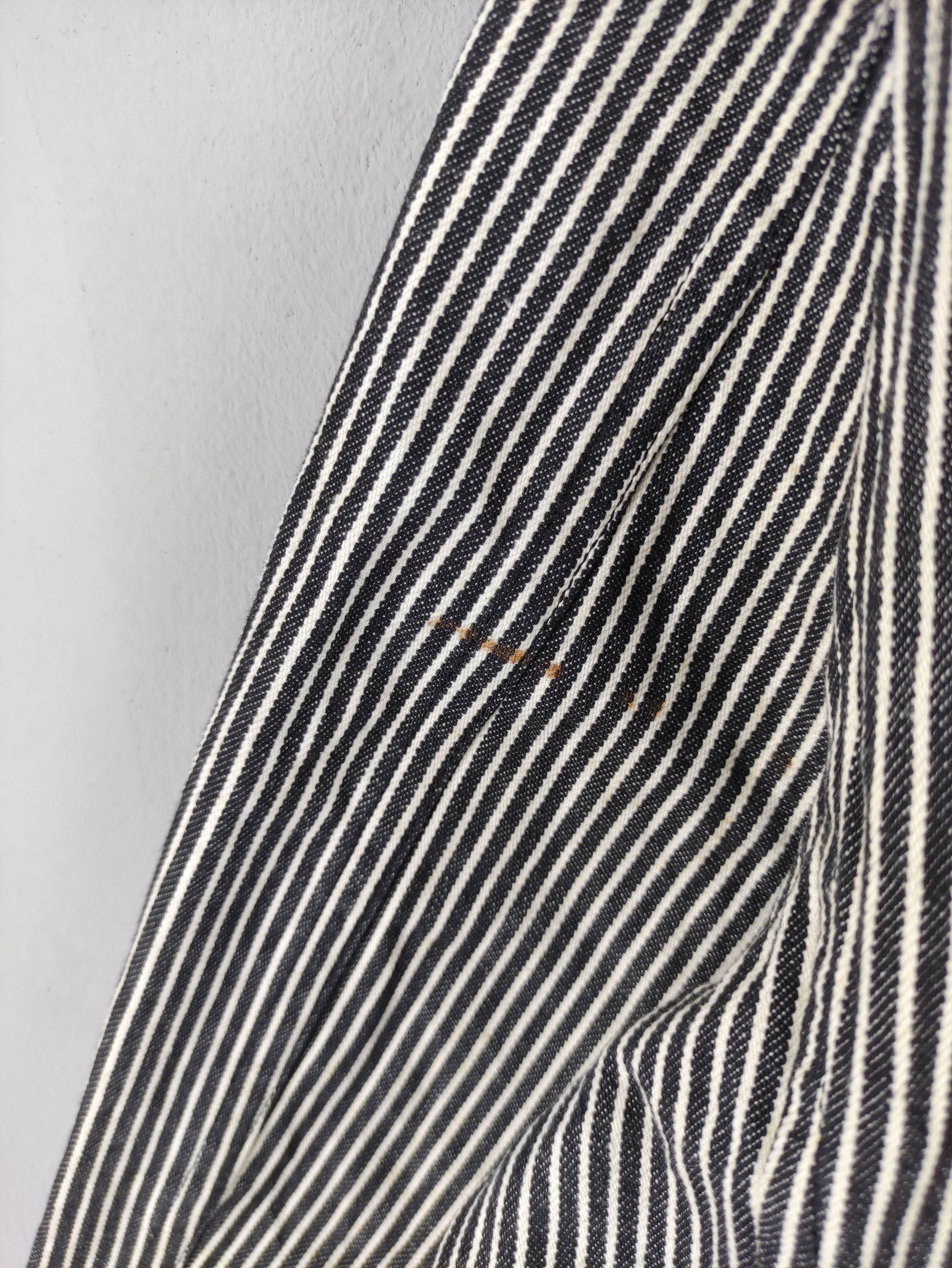 Paul Smith Vintage R.Newblod Chore Jacket Hickory Stripe Size US L / EU 52-54 / 3 - 6 Thumbnail