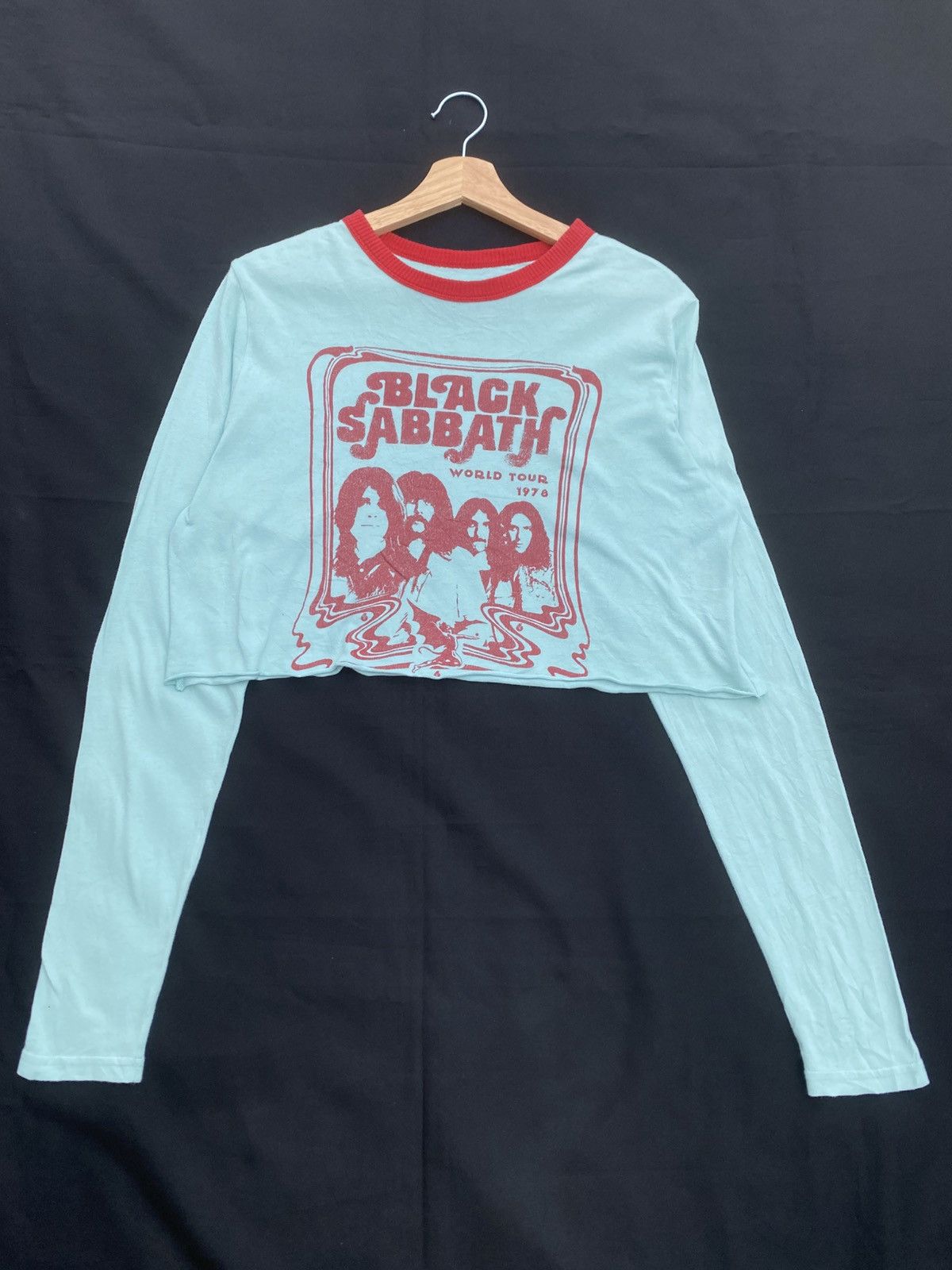 Band Tees Rare Black Sabbath Band Tee Crop Tops Size M / US 6-8 / IT 42-44 - 1 Thumbnail