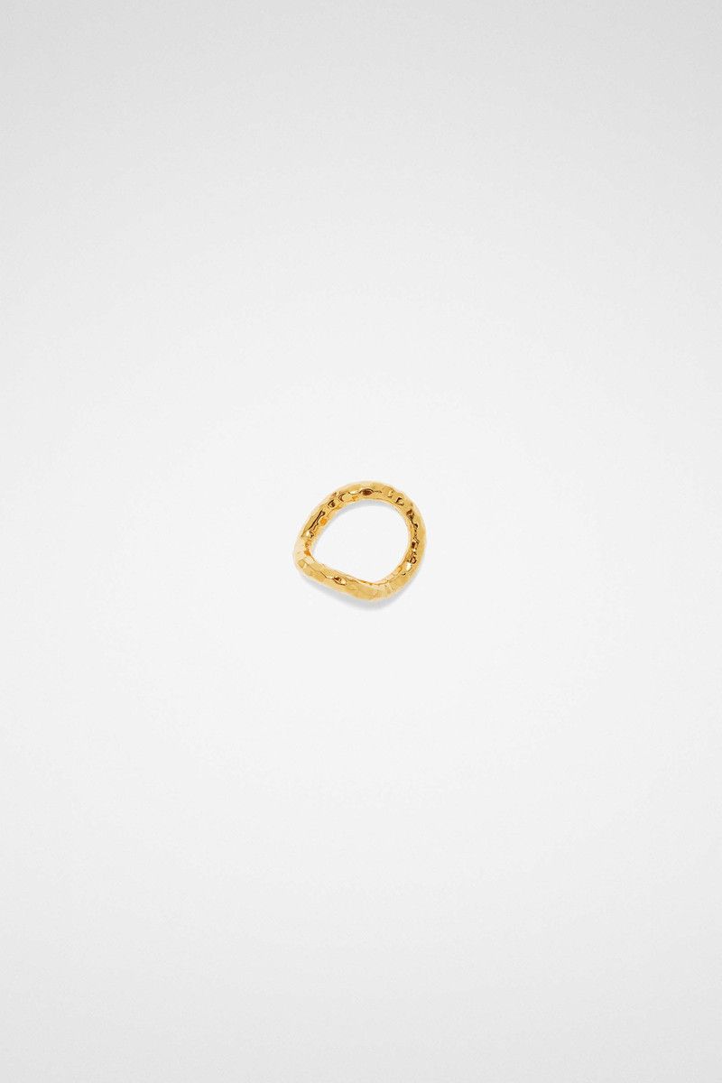 Jil Sander o1loc1c0426 Size:OS/Ring in Golden Size ONE SIZE - 2 Thumbnail