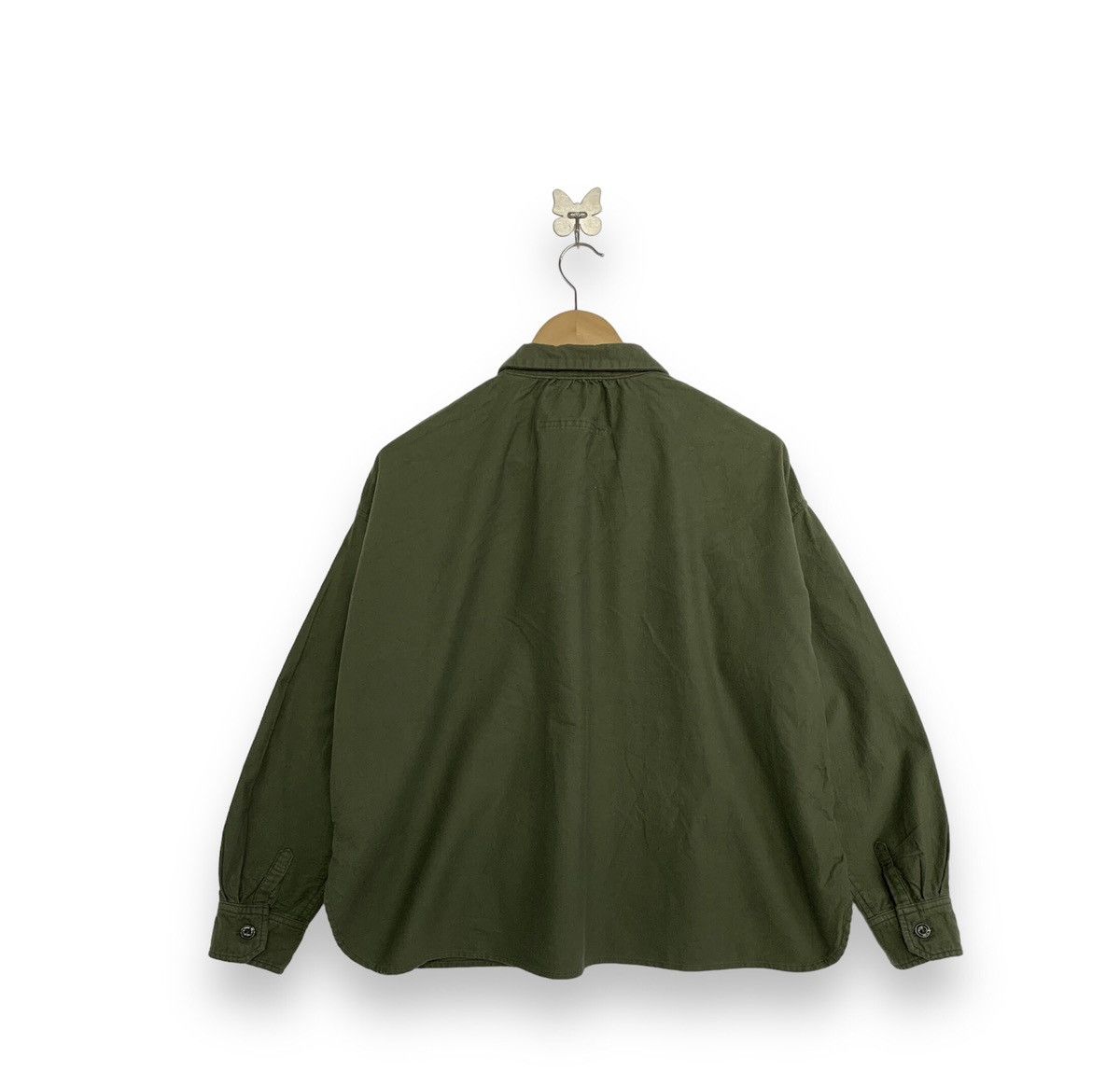 OMNIGOD Omnigod Utility Army Green Outerwear Jacket Size XS / US 0-2 / IT 36-38 - 2 Thumbnail