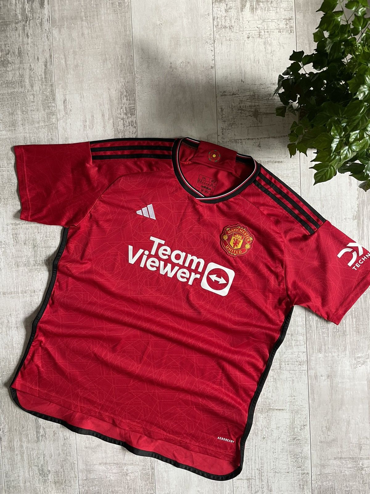 Adidas Adidas Manchester United 2023/2024 Football Shirt Jersey Size US XXL / EU 58 / 5 - 1 Thumbnail