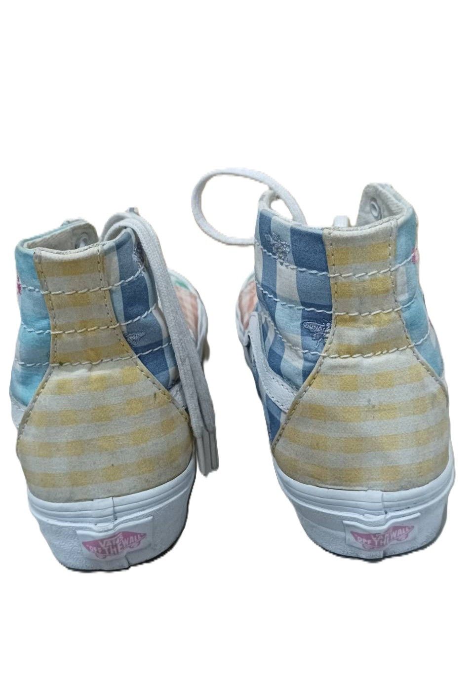 Vans Vans Sk8-Hi : Multi colored Cherry Gingham Checkerboard Size US 6.5 / EU 39-40 - 4 Thumbnail