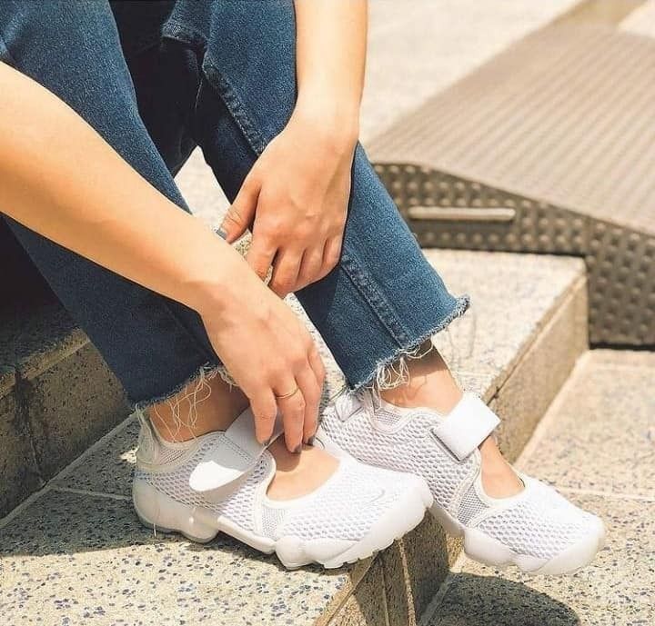 image of Hype x Nike Air Tabi Sandals in White, Women's (Size 9)