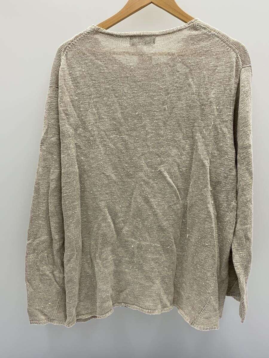 Yohji Yamamoto yohji yamamoto POUR HOMME Linen/BEG Knitwear/Sweaters Size US L / EU 52-54 / 3 - 2 Thumbnail