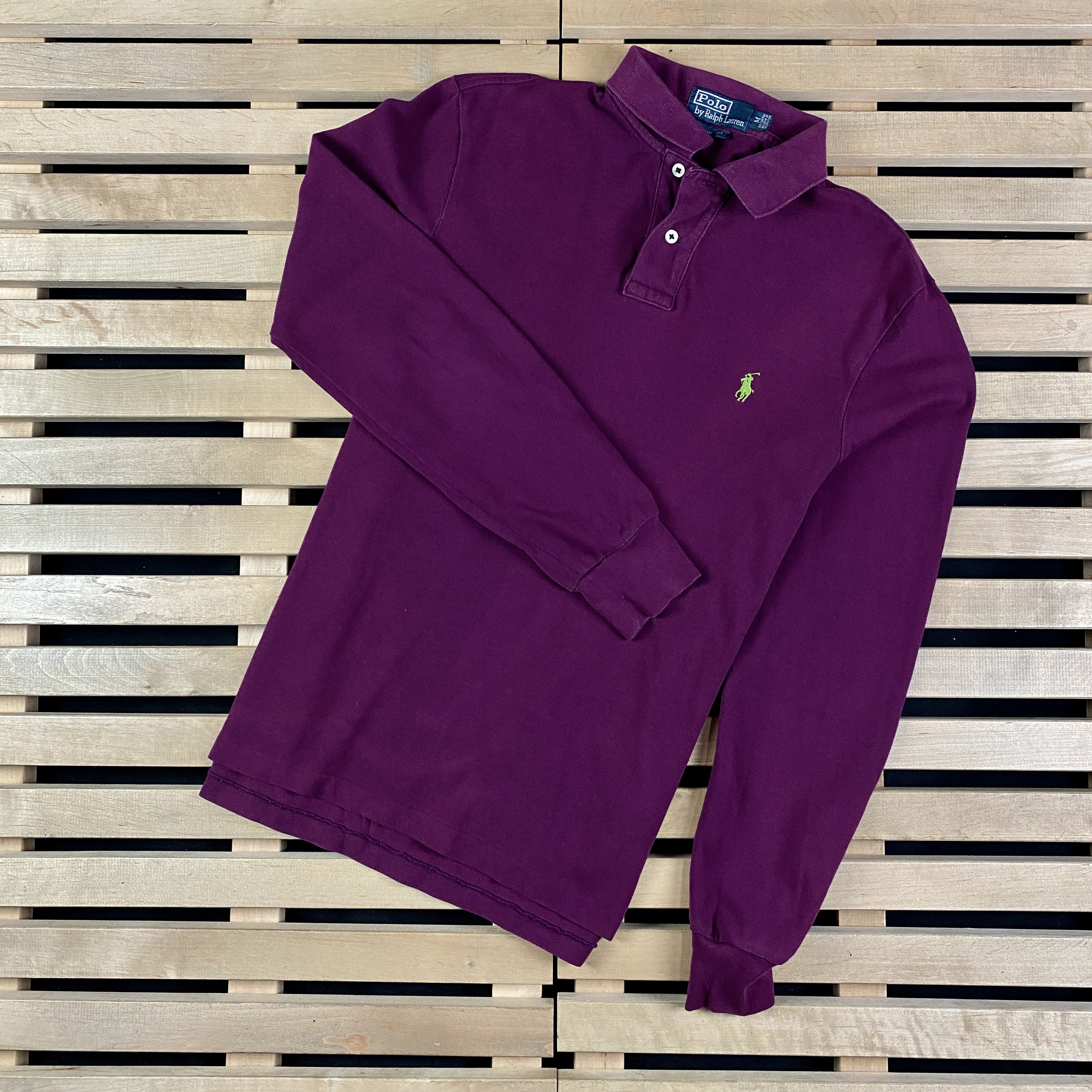 Polo Ralph Lauren × Ralph Lauren × Vintage Rugby Sweatshirt Polo by Ralph Lauren Vintage Size M Cotton Size US M / EU 48-50 / 2 - 1 Thumbnail