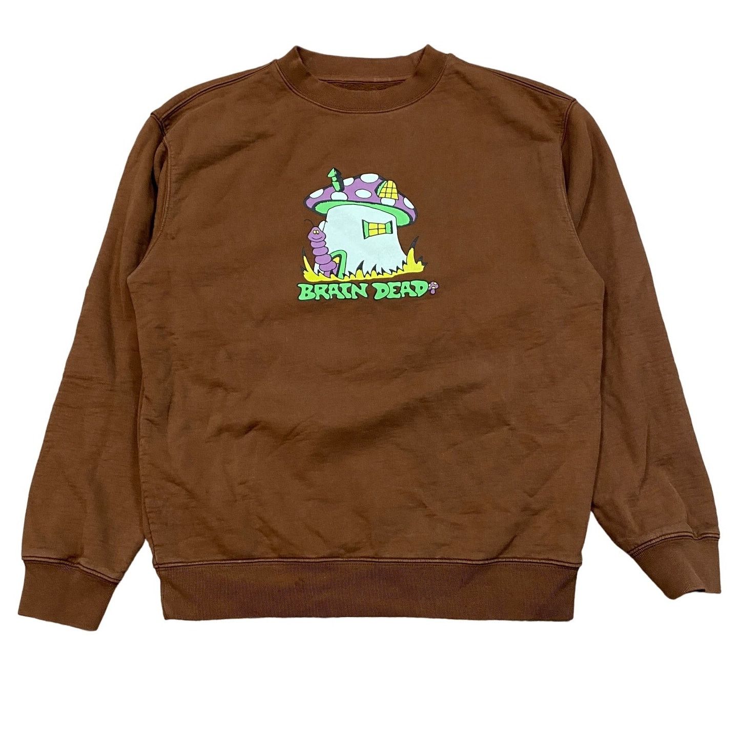 Brain Dead Brain Dead Mushroom House Crewneck Sweatshirt Men's S Size US M / EU 48-50 / 2 - 1 Thumbnail