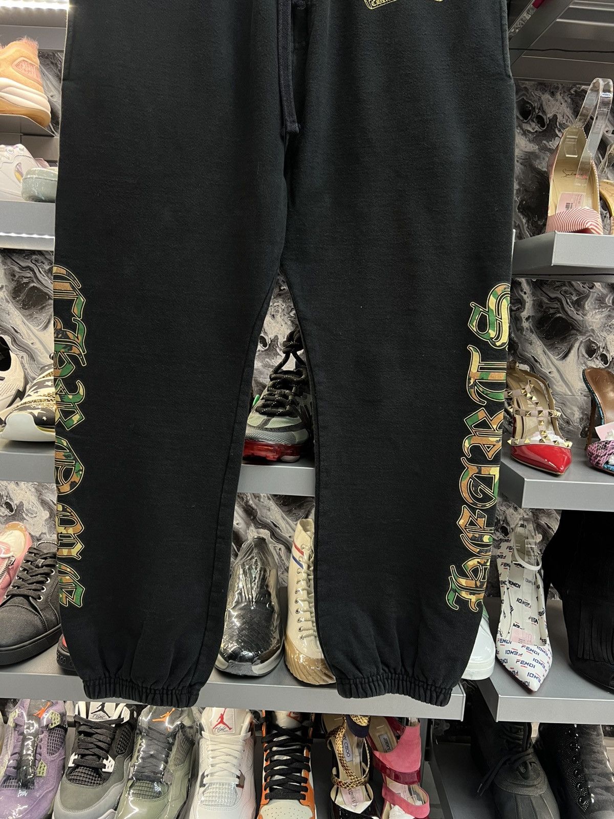 Chrome Hearts Chrome Hearts Camo Triple Cross Sweatpants Size US 32 / EU 48 - 4 Thumbnail