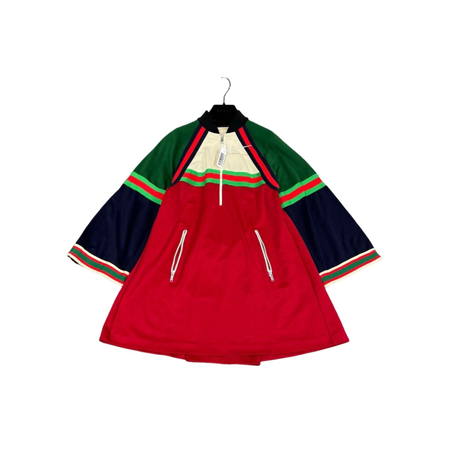 Gucci Gucci Web Stripe Colorblock Mini Dress XS Size XS / US 0-2 / IT 36-38 - 1 Thumbnail