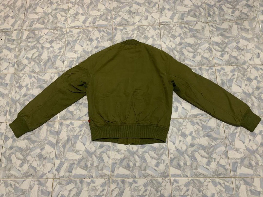 Dickies DICKIES BOMBER Jacket Faded green Army Size US M / EU 48-50 / 2 - 2 Thumbnail