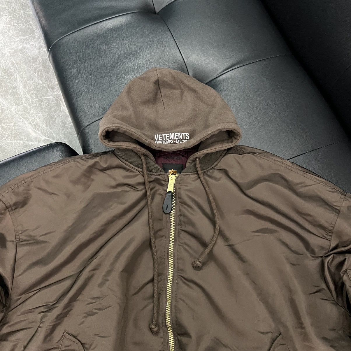 Vetements Vetements SS17 Runway Alpha Deconstructed Bomber Jacket Size US S / EU 44-46 / 1 - 13 Thumbnail