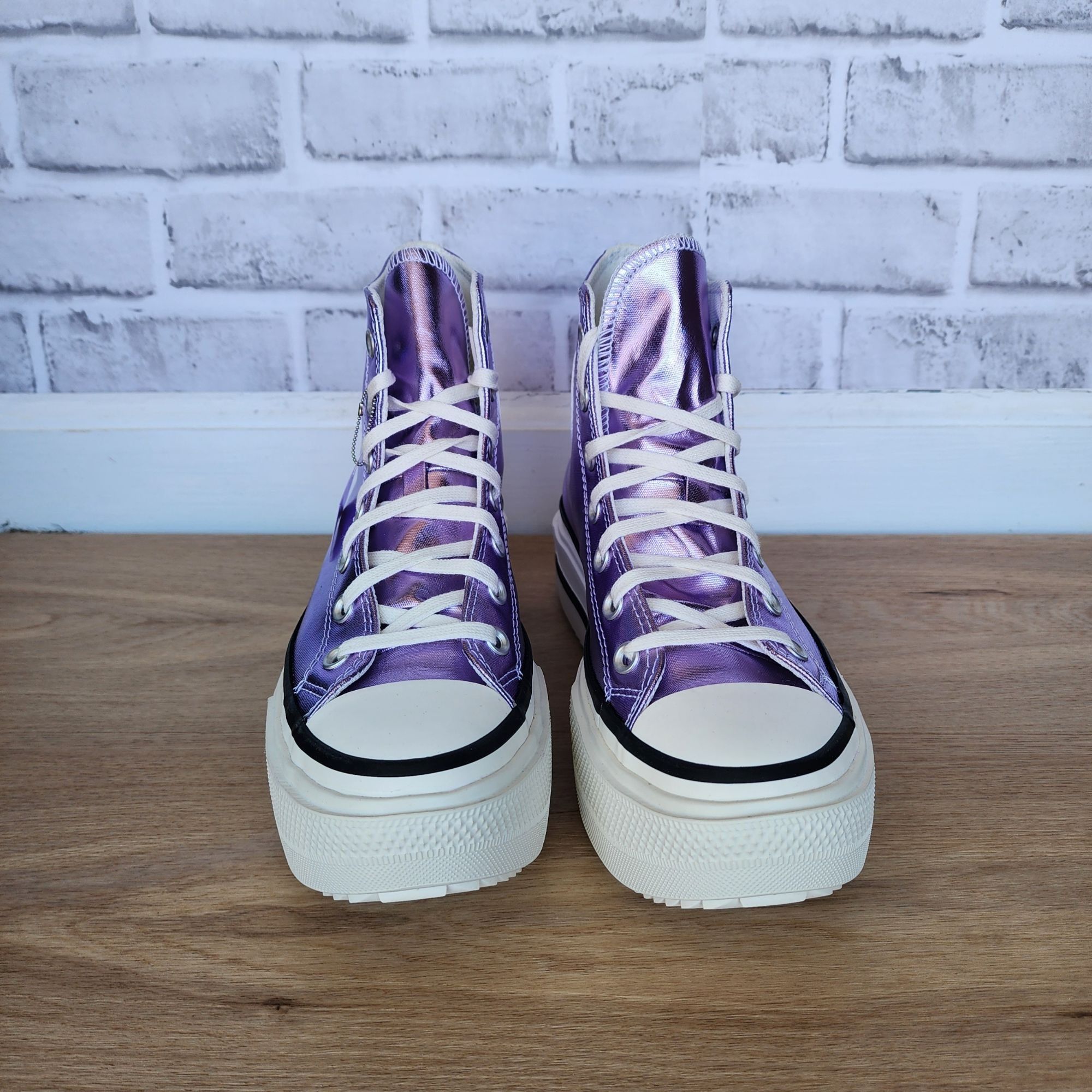 Converse ⭐Converse Chuck Taylor All Star Lift Double Stack Purple 7.5 Size US 7.5 / EU 40-41 - 4 Thumbnail