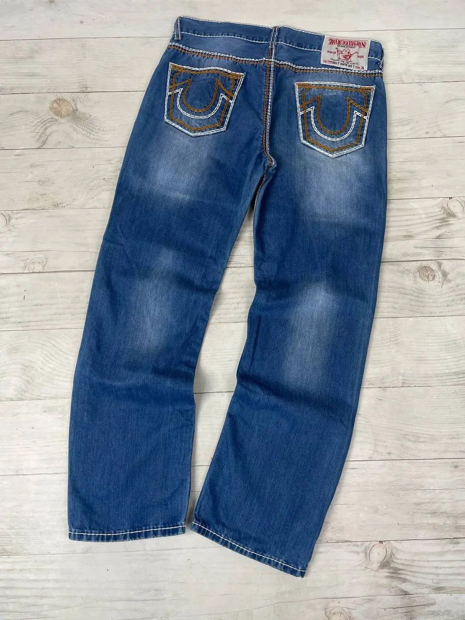 True Religion Vintage True Religion Billy Super Big T Baggy Denim Jeans Size US 40 / EU 56 - 1 Thumbnail