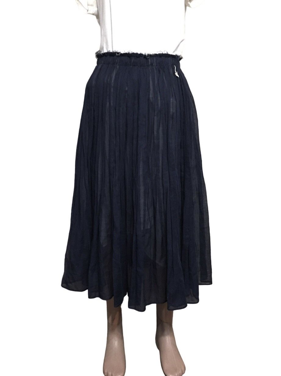 Japanese Brand × Rare ANTIPAST Navy Cotton Lawn Skirt Japan Japanese Brand × Rare ANTIPAST Navy Cotton Lawn Skirt Japan