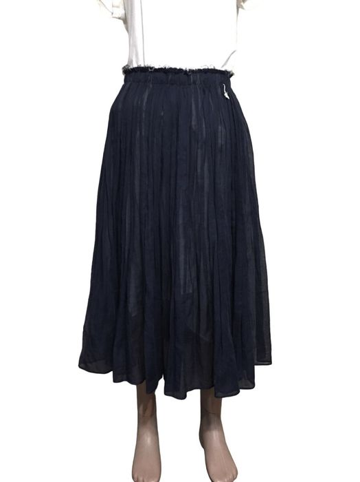 Rare ANTIPAST Navy Cotton Lawn Skirt Japan Size 2 M L Grailed