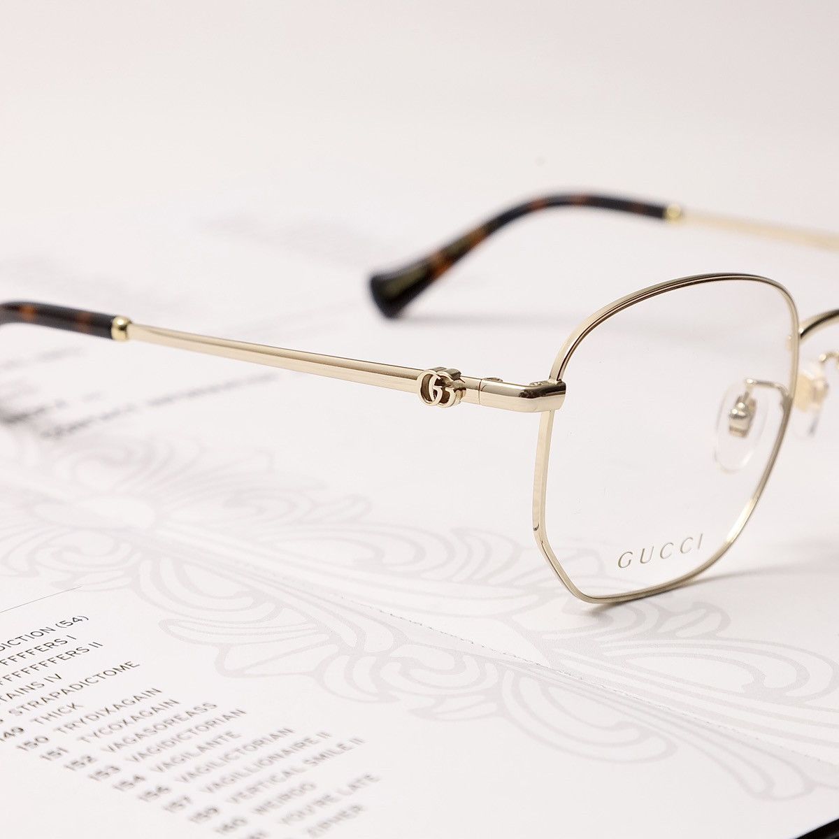 Gucci GUCCI GG1420OK GLASSES Size ONE SIZE - 3 Thumbnail