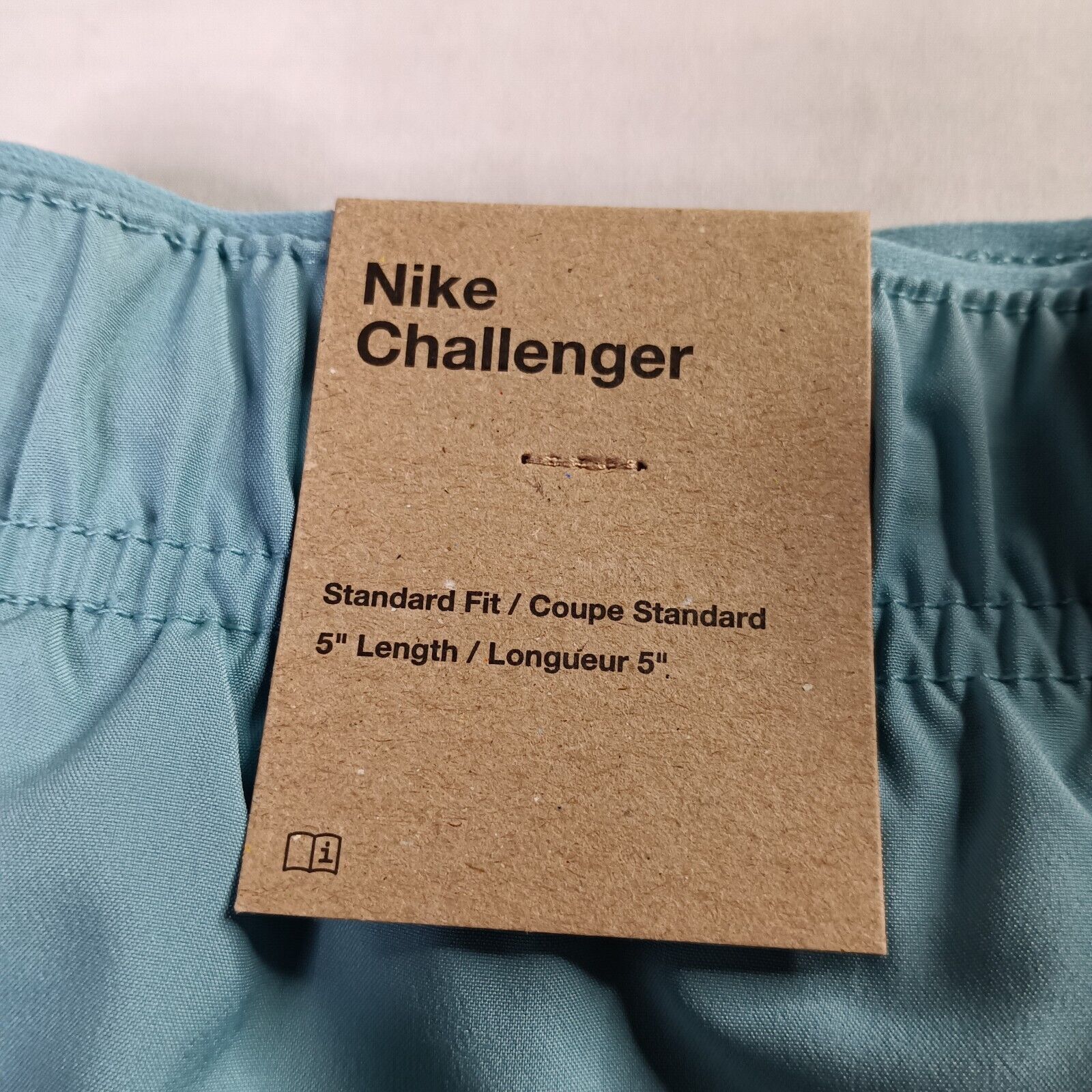 Nike Nike Challenger Brief Lined Running Shorts Turquoise Men 2XL Size US 38 / EU 54 - 8 Thumbnail