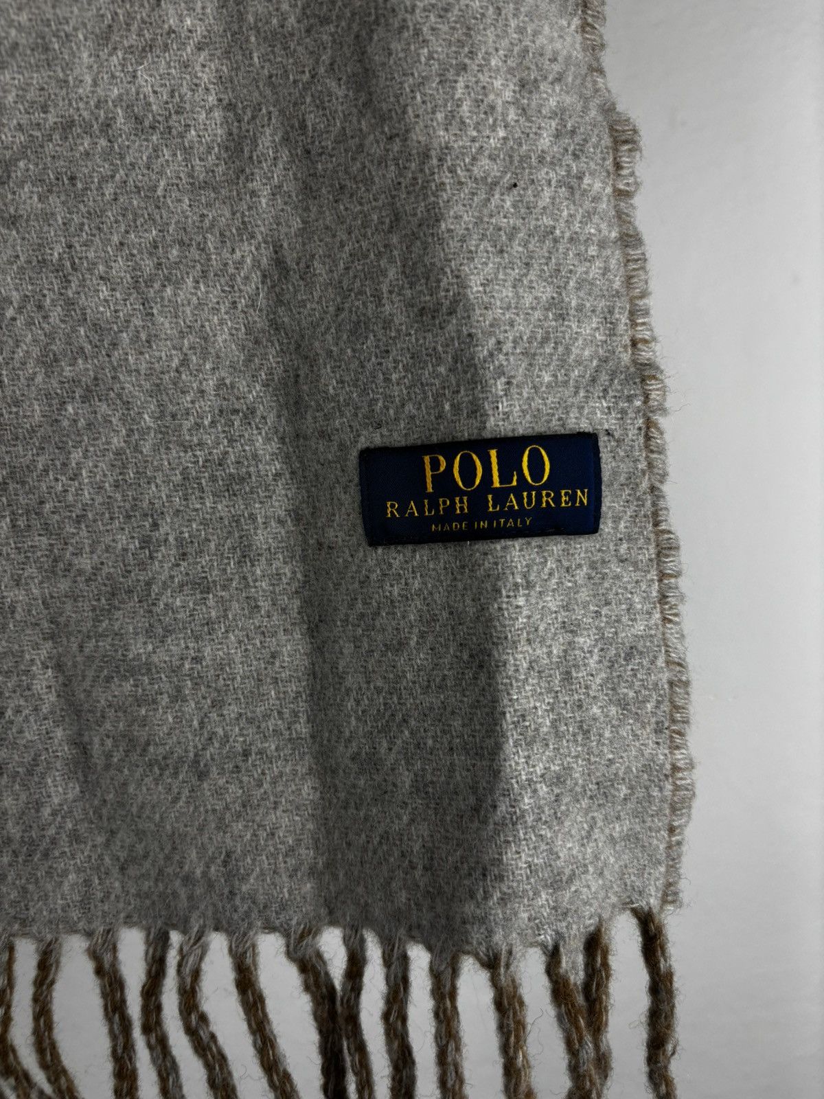 Polo Ralph Lauren Polo Ralph Lauren small logo wool scarf Size ONE SIZE - 3 Thumbnail