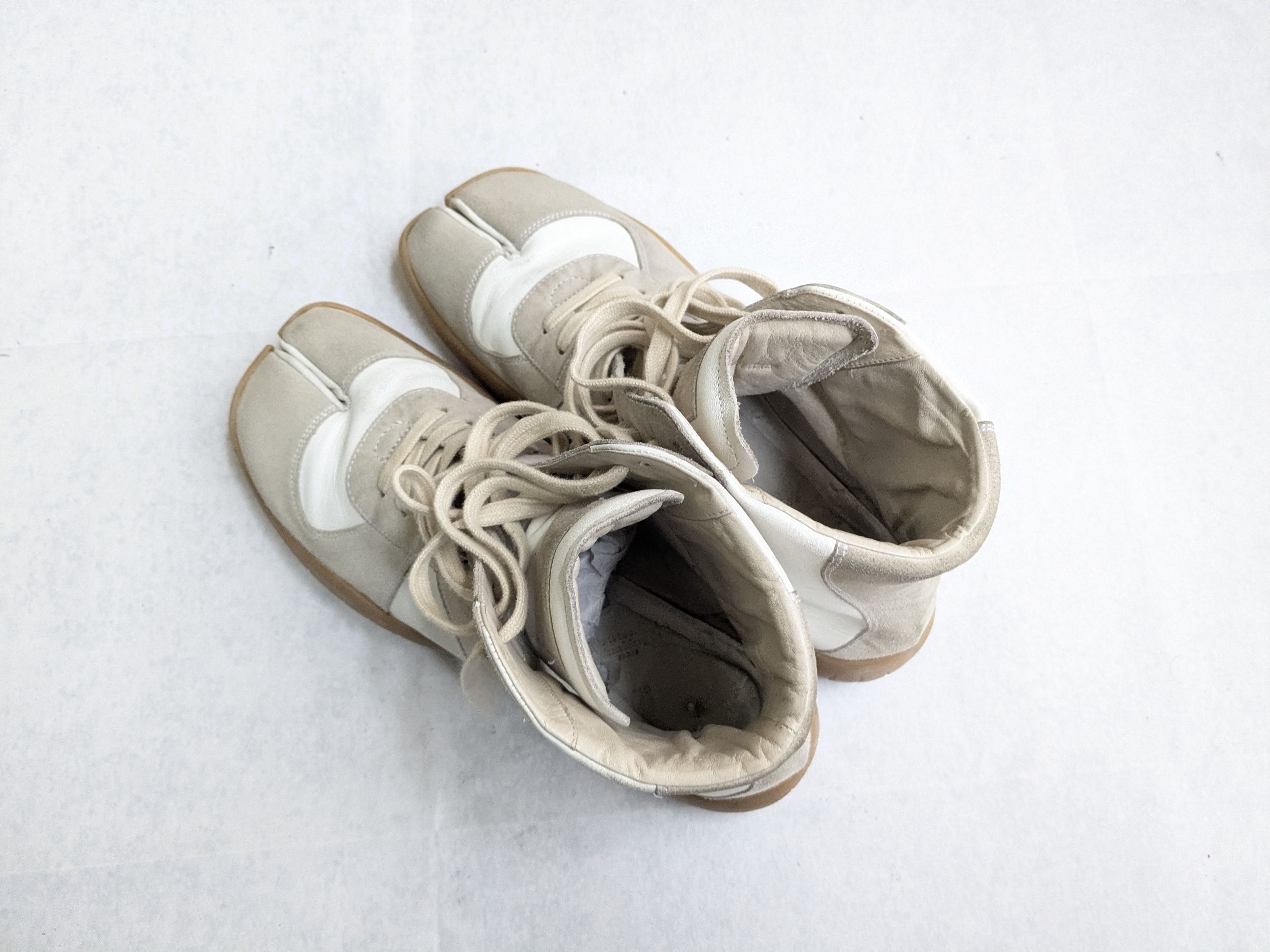 Maison Margiela Margiela Tabi Replica GAT Tabi Gray White 8 41 High Tops Size US 8 / EU 41 - 14 Thumbnail