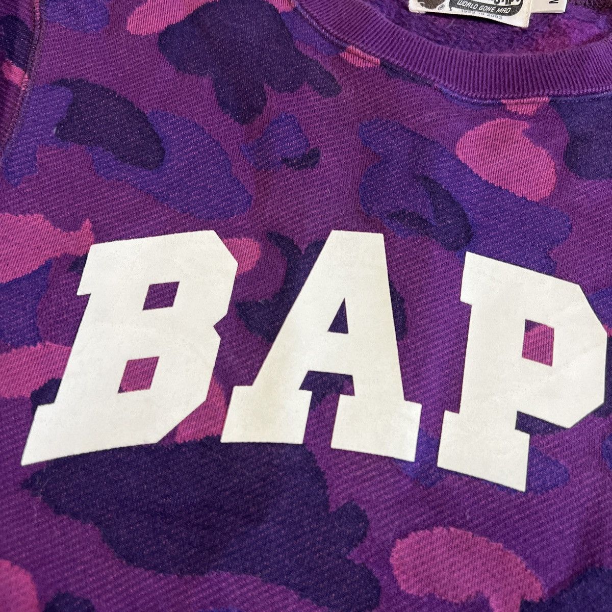 Bape Color Camo Jacquard Crewneck Size US M / EU 48-50 / 2 - 6 Thumbnail