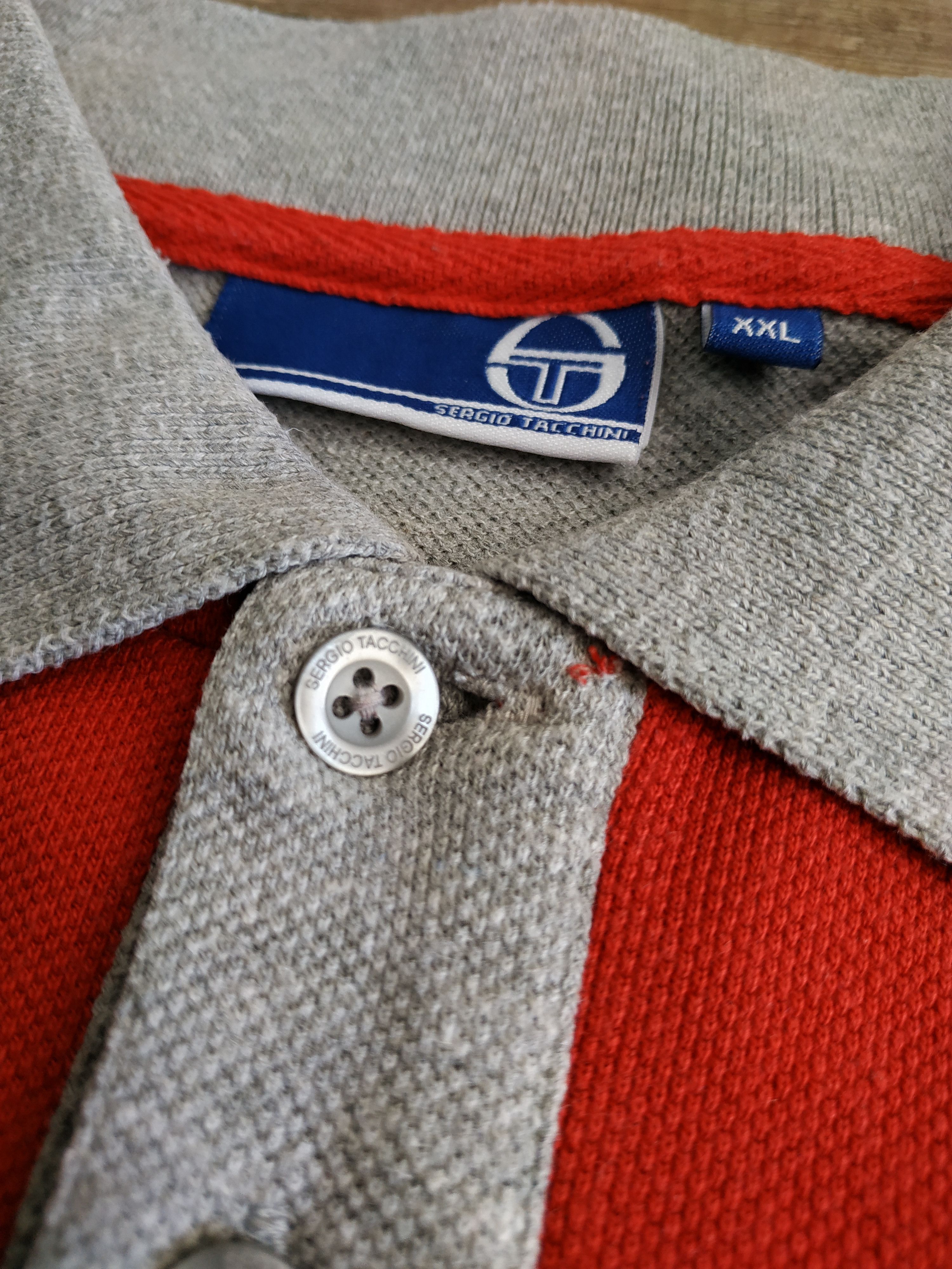 Sergio Tacchini Sergio Tacchini Men's Striped Polo Tennis Shirt, s. XXL Size US XXL / EU 58 / 5 - 8 Thumbnail
