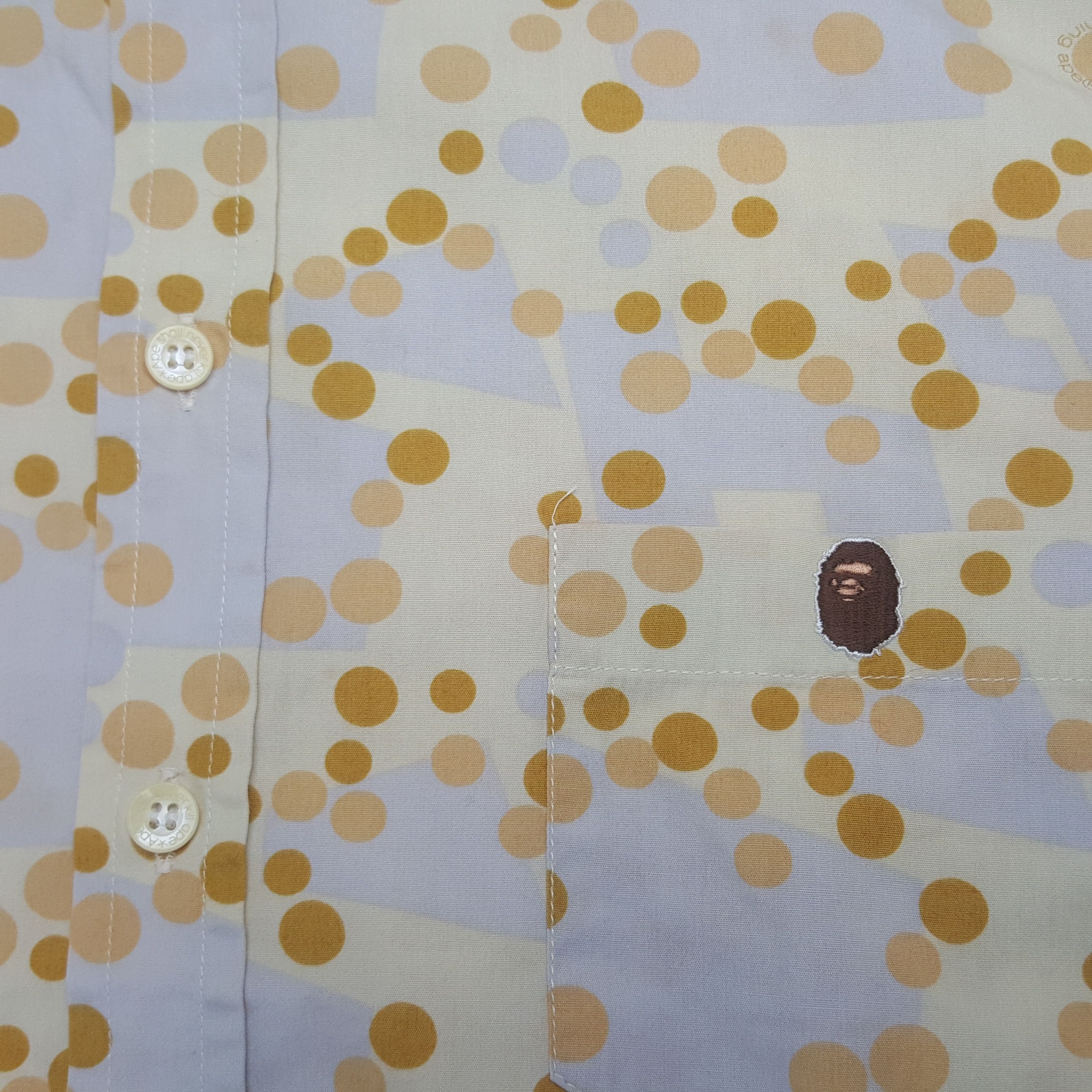 Bape Vintage A Bathing Ape Japan Button Up Shirt Size US XS / EU 42 / 0 - 6 Thumbnail