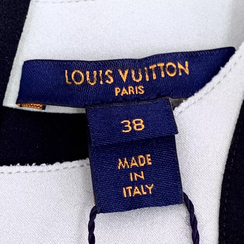 Louis Vuitton Louis Vuitton Sleeveless Crew Neck Tuxedo Top with Color B Size XS / US 0-2 / IT 36-38 - 5 Thumbnail