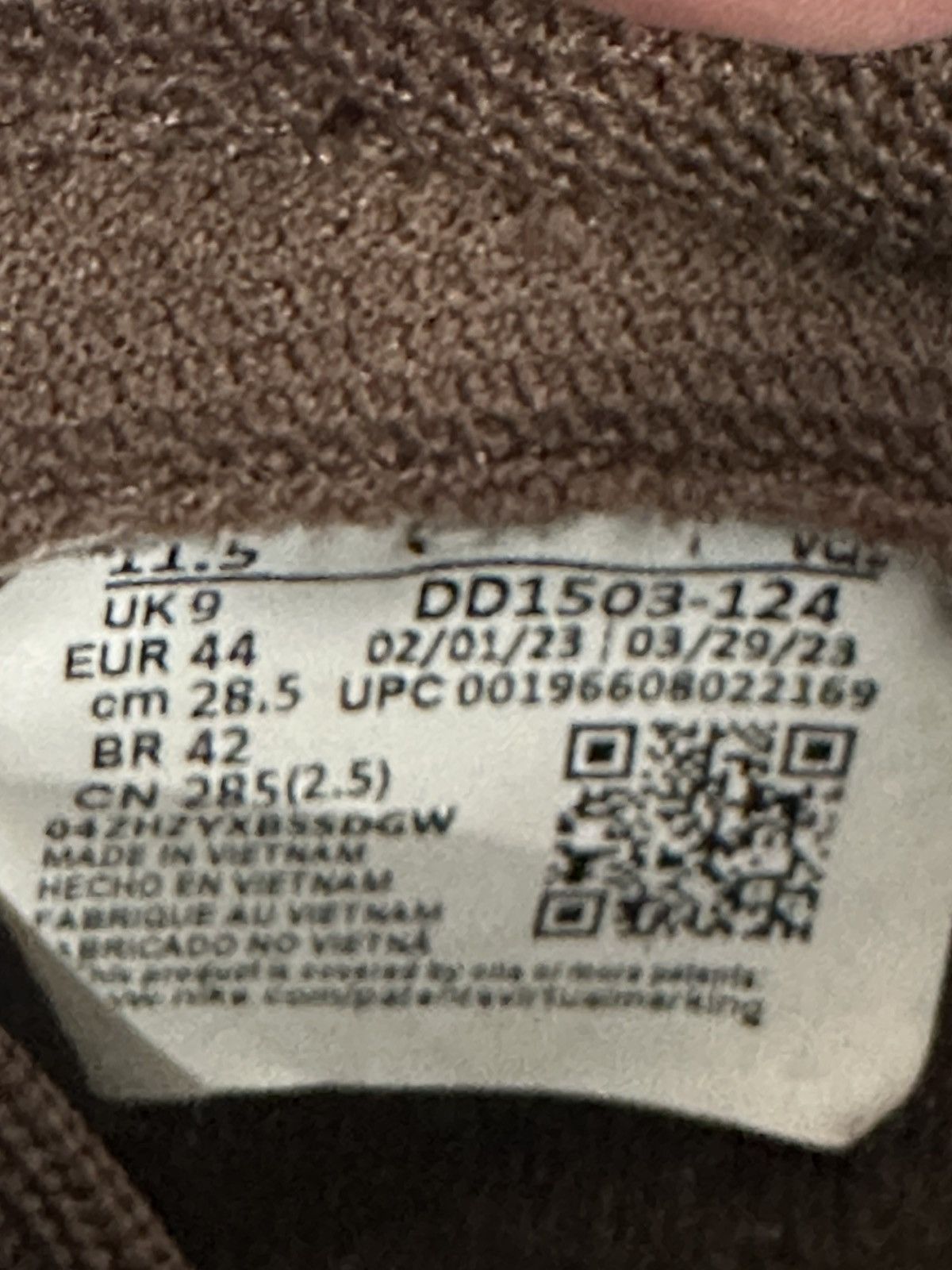 Nike Nike Dunk Low Retro “Cacao Wow” Size US 9 / EU 42 - 9 Thumbnail