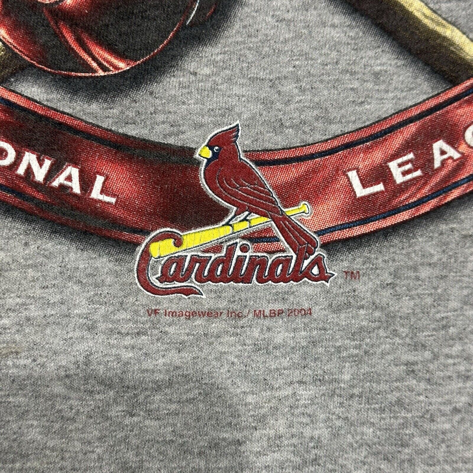 CSA Vtg St. Louis Cardinals Grey T Shirt National League Size M Size US M / EU 48-50 / 2 - 14 Thumbnail