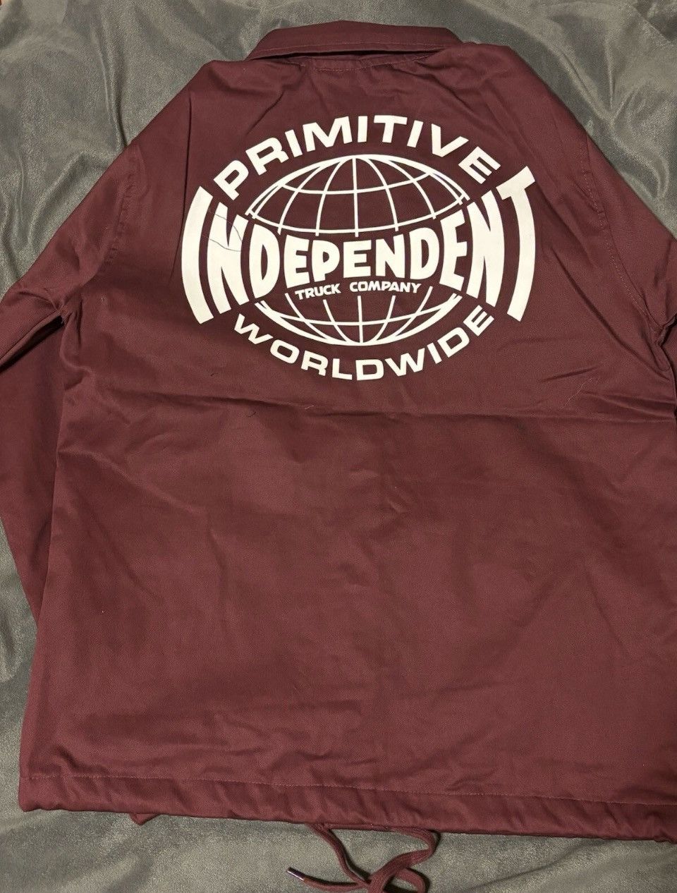Primitive Primtive x Independent Truck Co. Jacket (Burgundy) Size US M / EU 48-50 / 2 - 2 Thumbnail