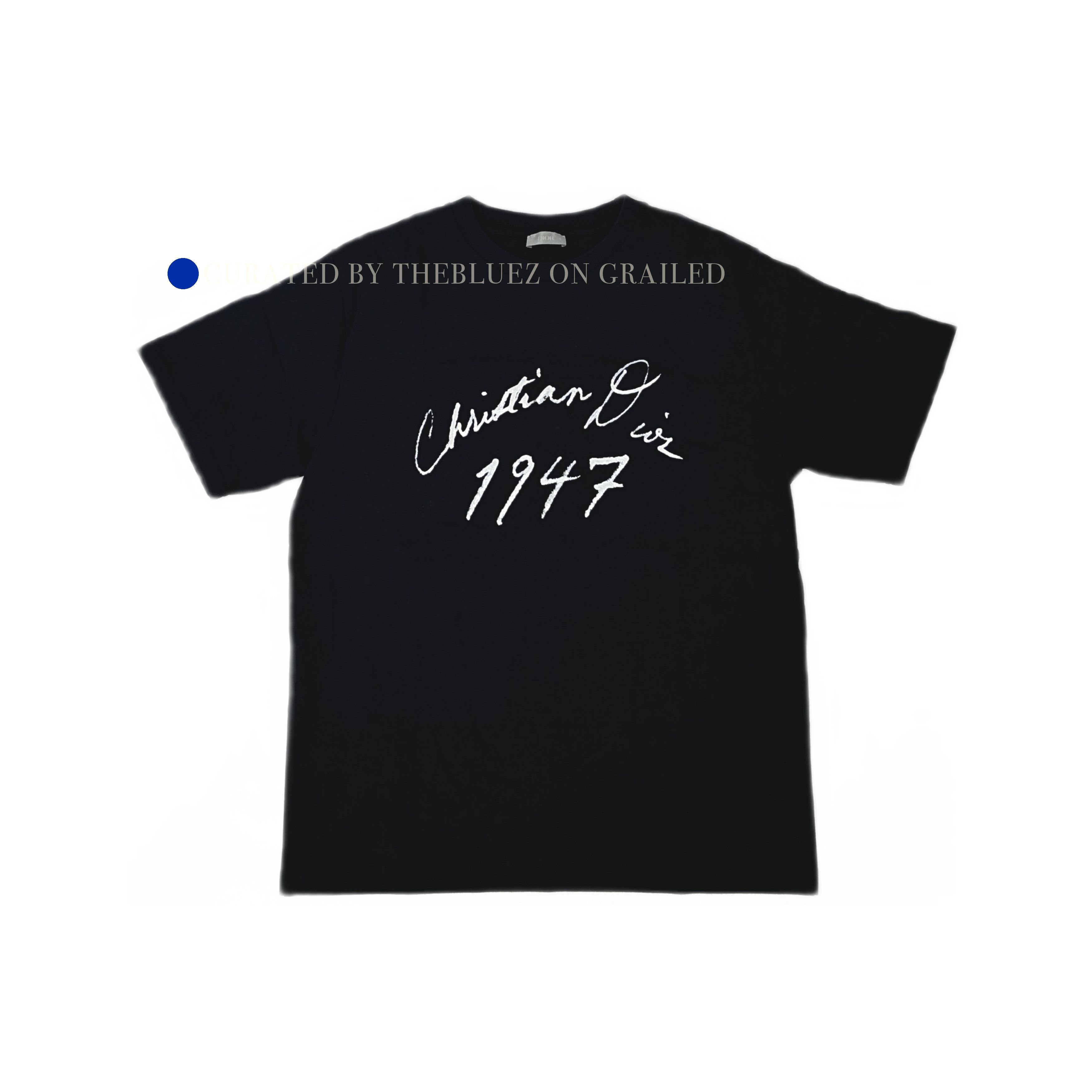 Dior Christian Dior 1947 Cut Hem T-Shirt | Grailed