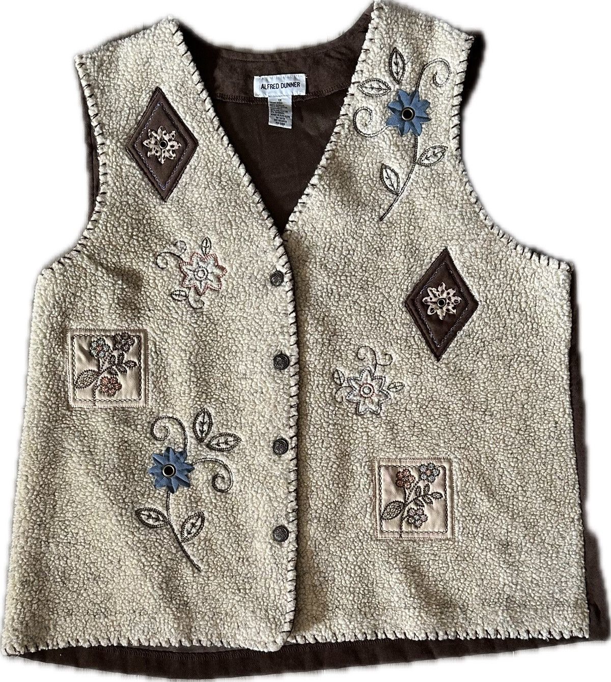 Vintage 80’s alfred dunner vest Size XL / US 12-14 / IT 48-50 - 1 Thumbnail