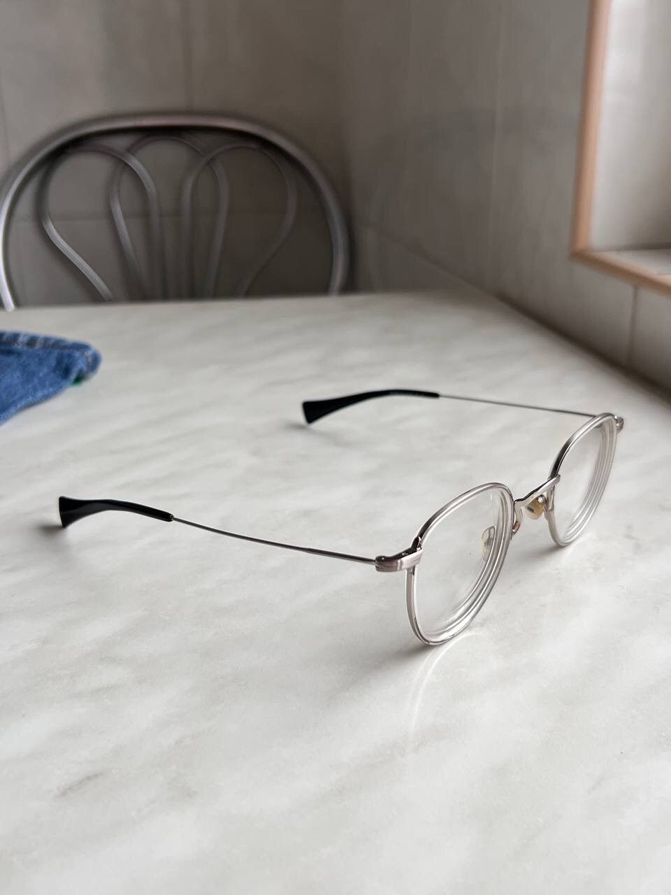 Baldinini × Designer Gimmy Baldinini Chrome Eyeglasses Vintage Eyewear's Italy Size ONE SIZE - 8 Thumbnail