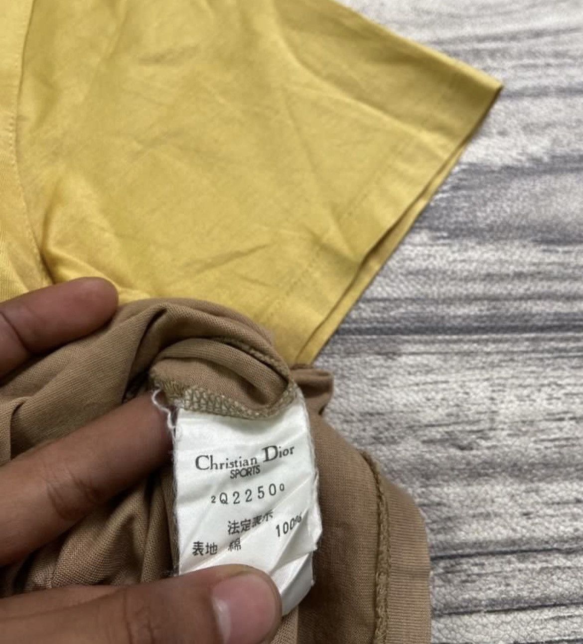 Christian Dior Monsieur × Dior Christian Dior Sports Two Tone Half Zip Rugby Size US S / EU 44-46 / 1 - 5 Thumbnail