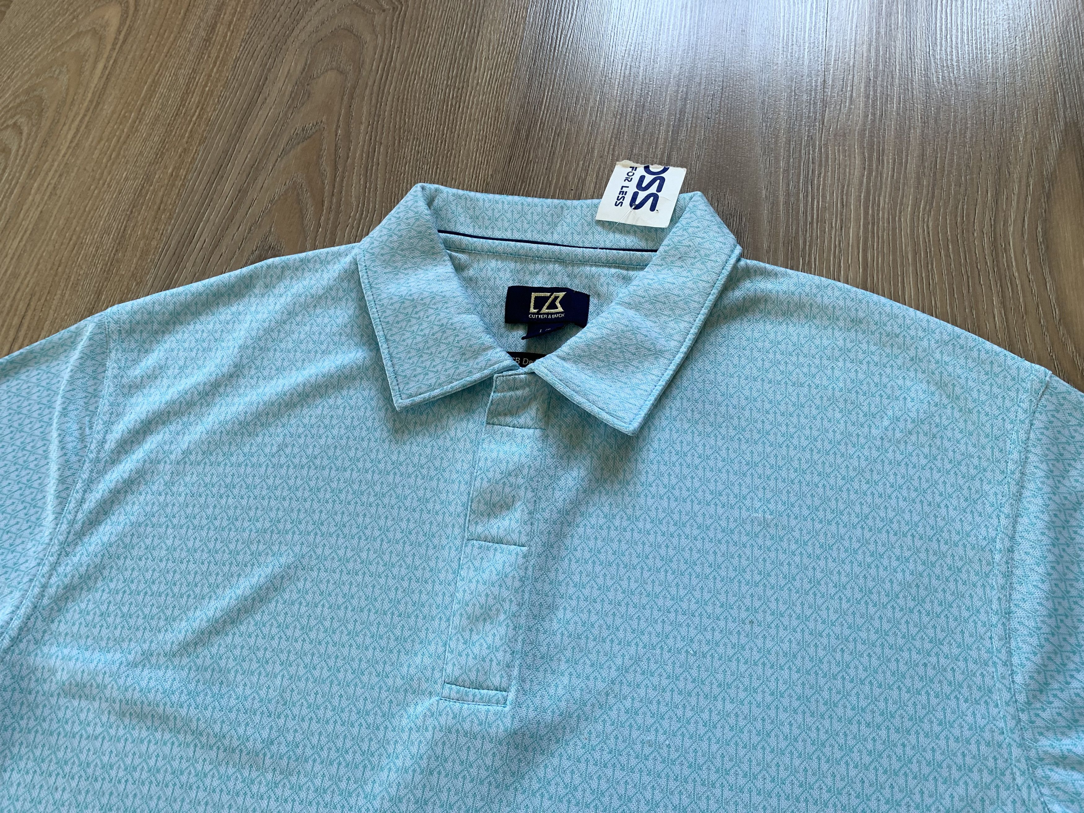 Cutter & Buck Cutter & Buck Dry Tec Turqoise Polo T Shirt Size US L / EU 52-54 / 3 - 4 Thumbnail