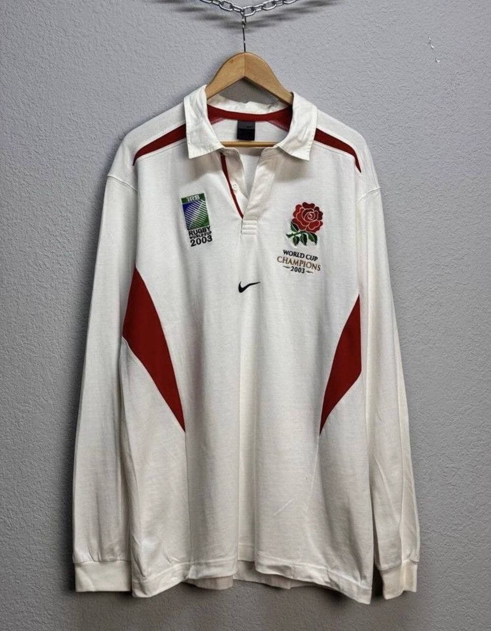 Nike Rugby England Jersey Canterbury Long Sleeve Vintage Size US XL / EU 56 / 4 - 10 Thumbnail