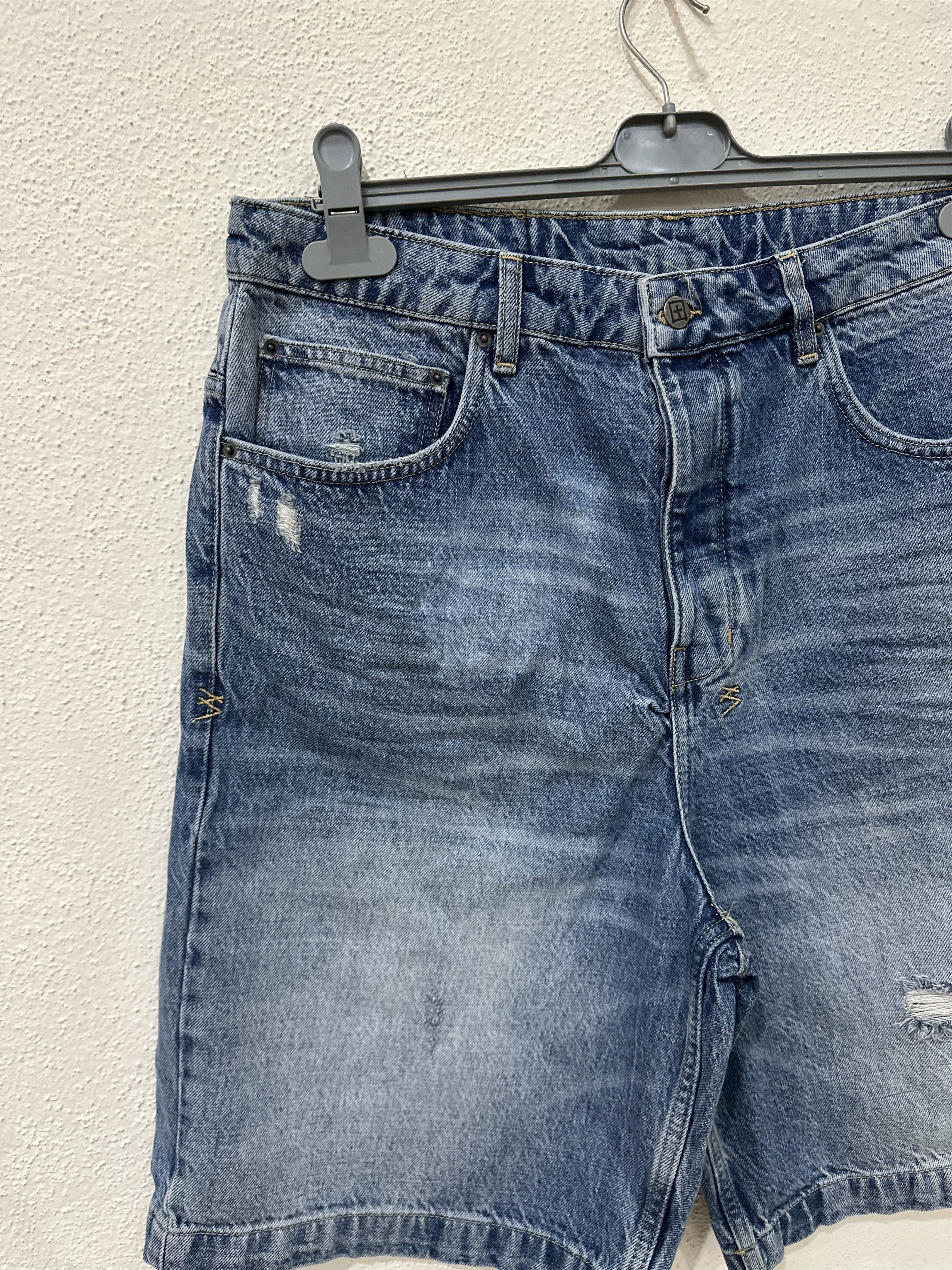Ksubi Ksubi Denim Shorts Blue Size 34 RARE Size US 34 / EU 50 - 2 Thumbnail