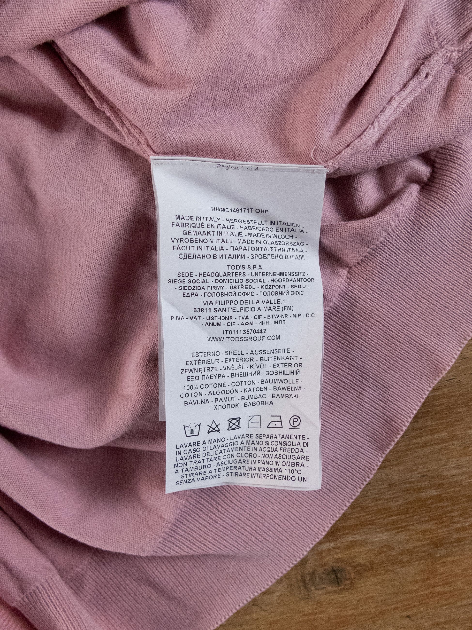 Fay FAY Italy pink knit cotton crewneck sweater XXL q Size US XXL / EU 58 / 5 - 6 Thumbnail