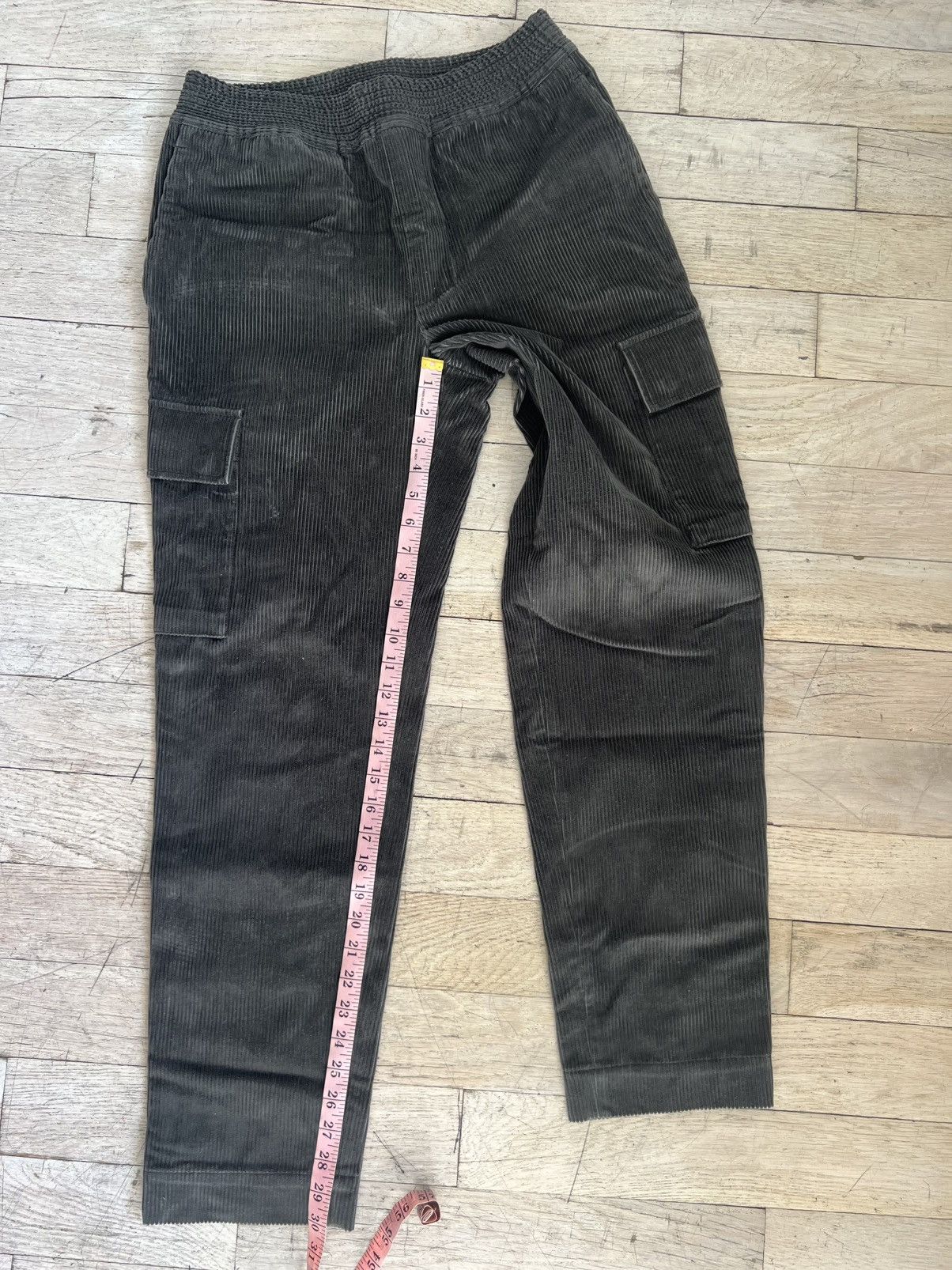 Editions M.R Corduroy Cargo Pants - Khaki Size US 30 / EU 46 - 15 Thumbnail