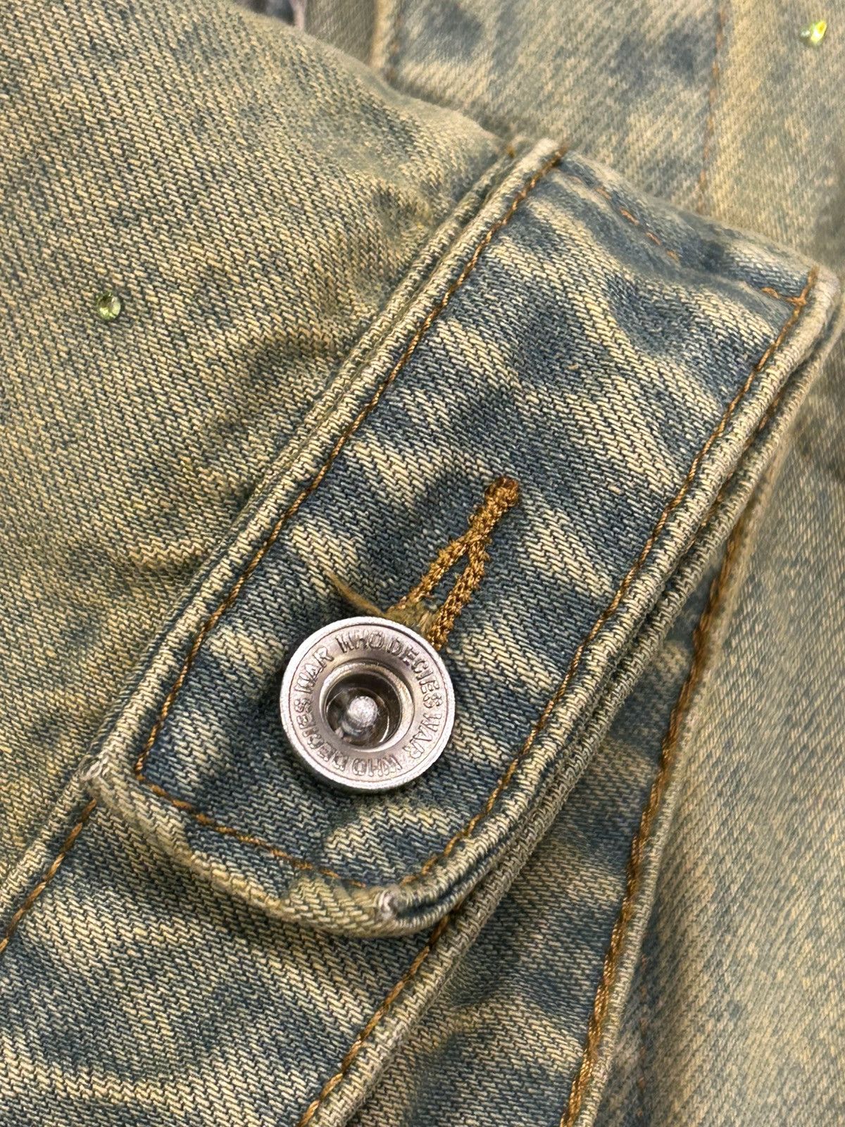 Who Decides War Who Decides War Unfurled Denim Jacket Size US XXL / EU 58 / 5 - 5 Thumbnail