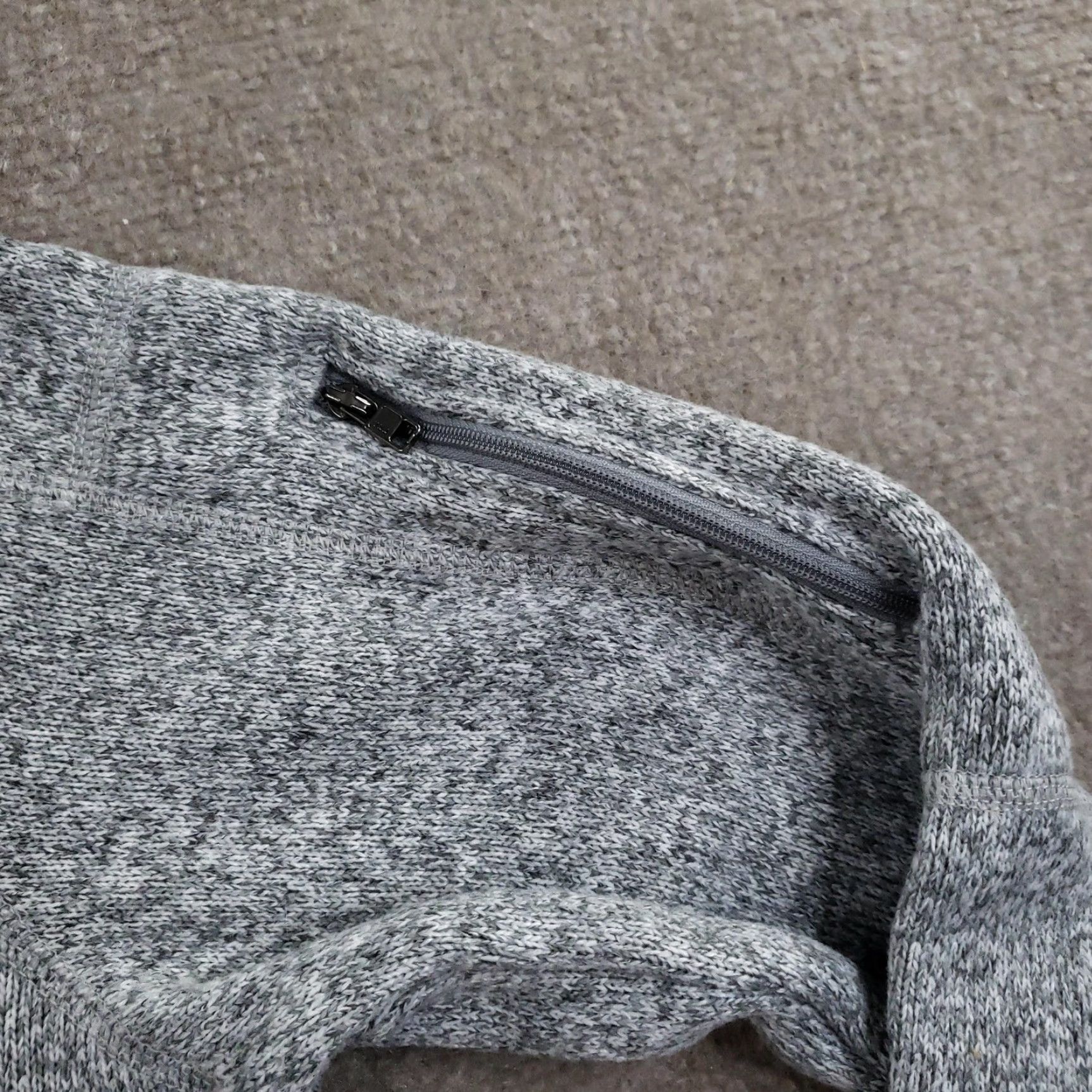 Patagonia Patagonia Sweater Womens Medium Gray Better Sweater 1/4 Zip HBA Patch 25618 Size M / US 6-8 / IT 42-44 - 7 Thumbnail